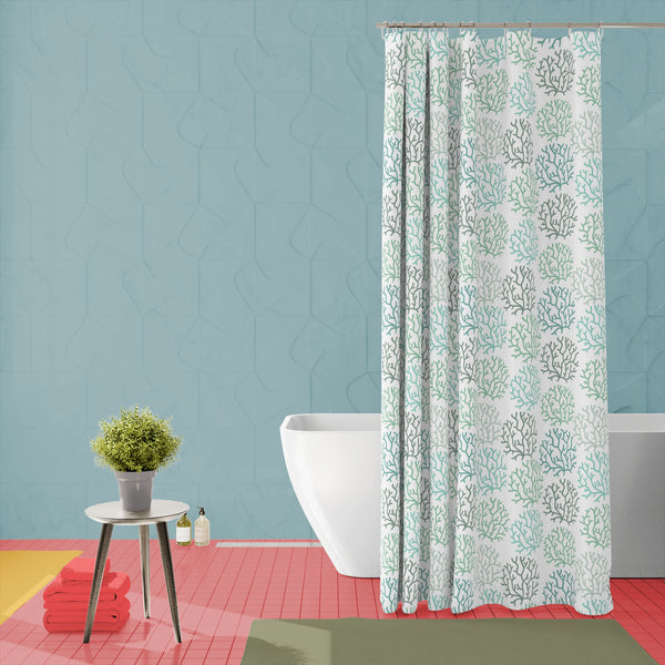 Spring Leaves D3 Washable Waterproof Shower Curtain-Shower Curtains-CUR_SH-IC 5007467 IC 5007467, Abstract Expressionism, Abstracts, Art and Paintings, Black and White, Botanical, Decorative, Digital, Digital Art, Drawing, Fashion, Floral, Flowers, Graphic, Illustrations, Modern Art, Nature, Patterns, Retro, Scenic, Seasons, Semi Abstract, Signs, Signs and Symbols, White, spring, leaves, d3, washable, waterproof, polyester, shower, curtain, eyelets, abstract, art, autumn, background, beautiful, beauty, blue