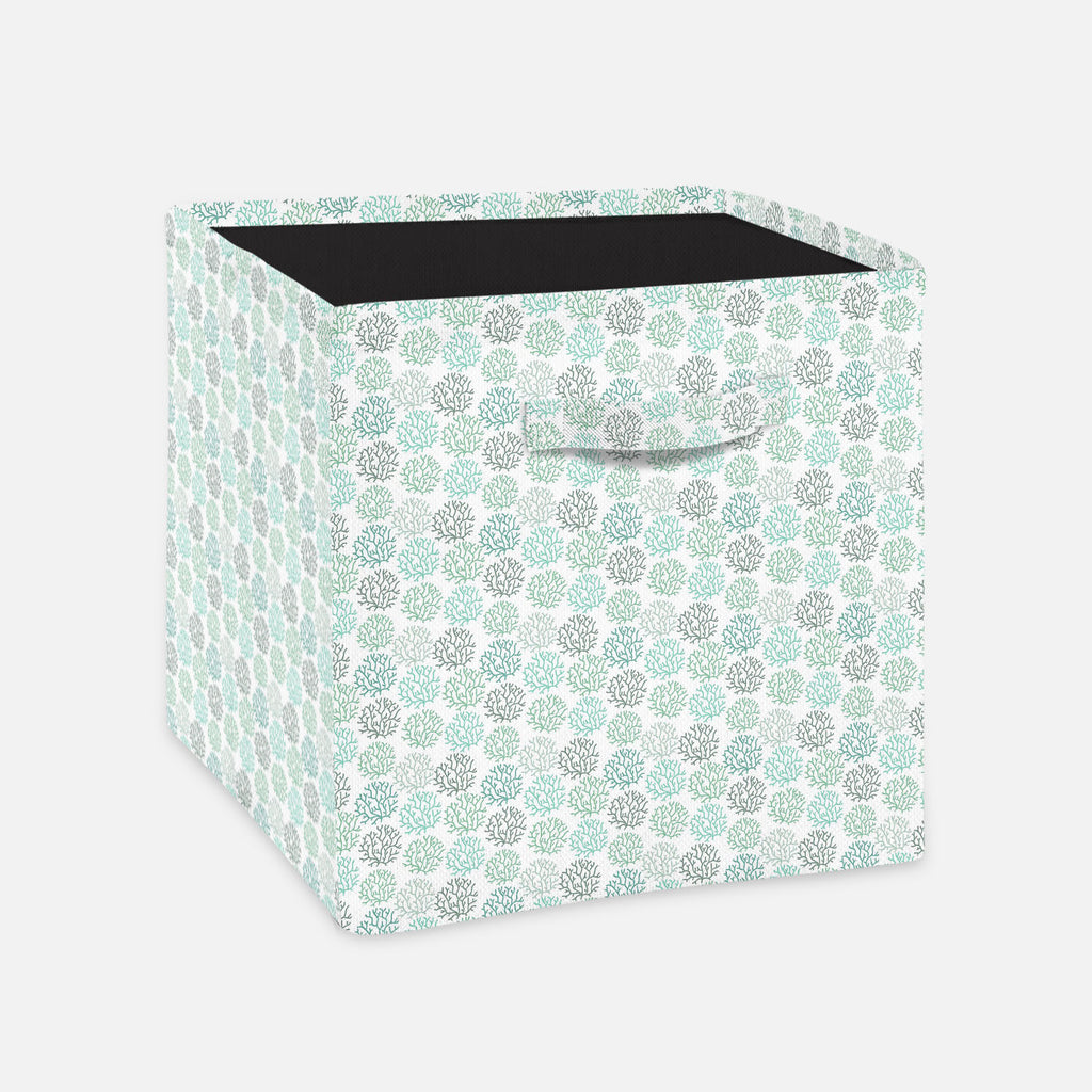 Spring Leaves Foldable Open Storage Bin | Organizer Box, Toy Basket, Shelf Box, Laundry Bag | Canvas Fabric-Storage Bins-STR_BI_CB-IC 5007467 IC 5007467, Abstract Expressionism, Abstracts, Art and Paintings, Black and White, Botanical, Decorative, Digital, Digital Art, Drawing, Fashion, Floral, Flowers, Graphic, Illustrations, Modern Art, Nature, Patterns, Retro, Scenic, Seasons, Semi Abstract, Signs, Signs and Symbols, White, spring, leaves, foldable, open, storage, bin, organizer, box, toy, basket, shelf,