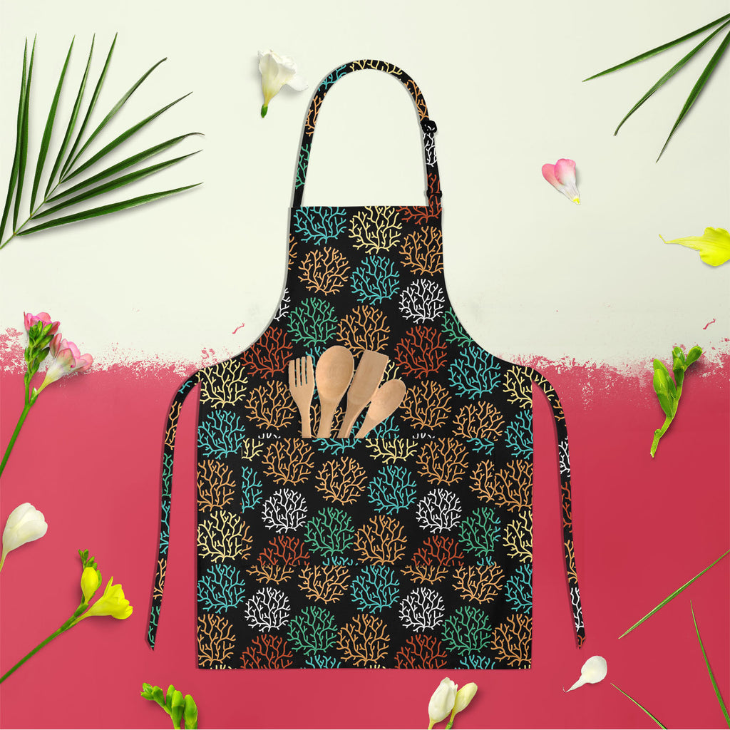 Spring Leaves D4 Apron | Adjustable, Free Size & Waist Tiebacks-Aprons Neck to Knee-APR_NK_KN-IC 5007468 IC 5007468, Abstract Expressionism, Abstracts, Art and Paintings, Black and White, Botanical, Decorative, Digital, Digital Art, Drawing, Fashion, Floral, Flowers, Graphic, Illustrations, Modern Art, Nature, Patterns, Retro, Scenic, Seasons, Semi Abstract, Signs, Signs and Symbols, White, spring, leaves, d4, apron, adjustable, free, size, waist, tiebacks, abstract, art, autumn, background, beautiful, beau