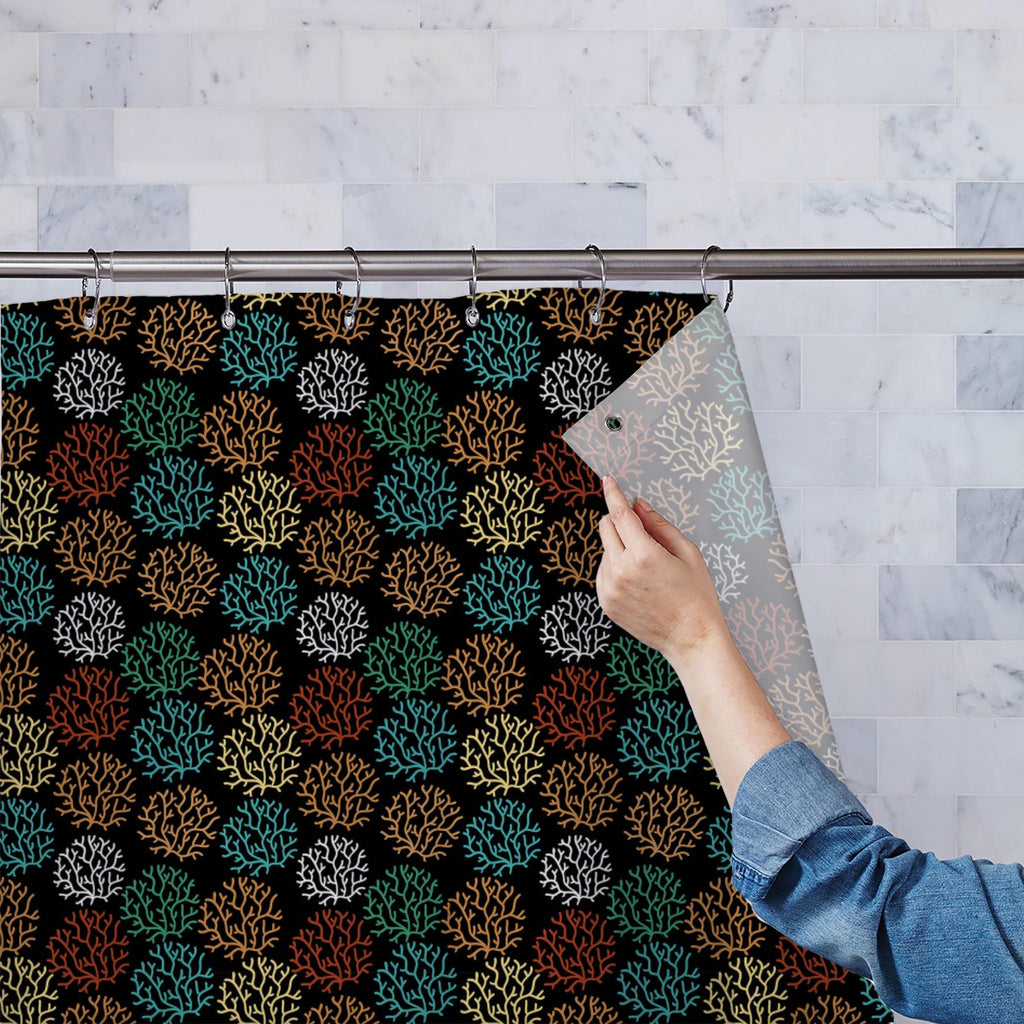 Spring Leaves D4 Washable Waterproof Shower Curtain-Shower Curtains-CUR_SH-IC 5007468 IC 5007468, Abstract Expressionism, Abstracts, Art and Paintings, Black and White, Botanical, Decorative, Digital, Digital Art, Drawing, Fashion, Floral, Flowers, Graphic, Illustrations, Modern Art, Nature, Patterns, Retro, Scenic, Seasons, Semi Abstract, Signs, Signs and Symbols, White, spring, leaves, d4, washable, waterproof, shower, curtain, abstract, art, autumn, background, beautiful, beauty, blue, cold, curve, decor