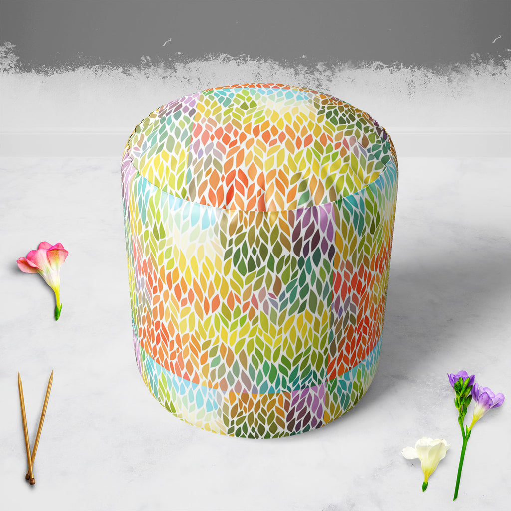 Hand-Drawn Art Footstool Footrest Puffy Pouffe Ottoman Bean Bag | Canvas Fabric-Footstools-FST_CB_BN-IC 5007469 IC 5007469, Abstract Expressionism, Abstracts, Art and Paintings, Black and White, Botanical, Digital, Digital Art, Fashion, Floral, Flowers, Graphic, Illustrations, Modern Art, Nature, Patterns, Retro, Scenic, Semi Abstract, Signs, Signs and Symbols, White, hand-drawn, art, footstool, footrest, puffy, pouffe, ottoman, bean, bag, canvas, fabric, pattern, seamless, leaf, background, leaves, abstrac