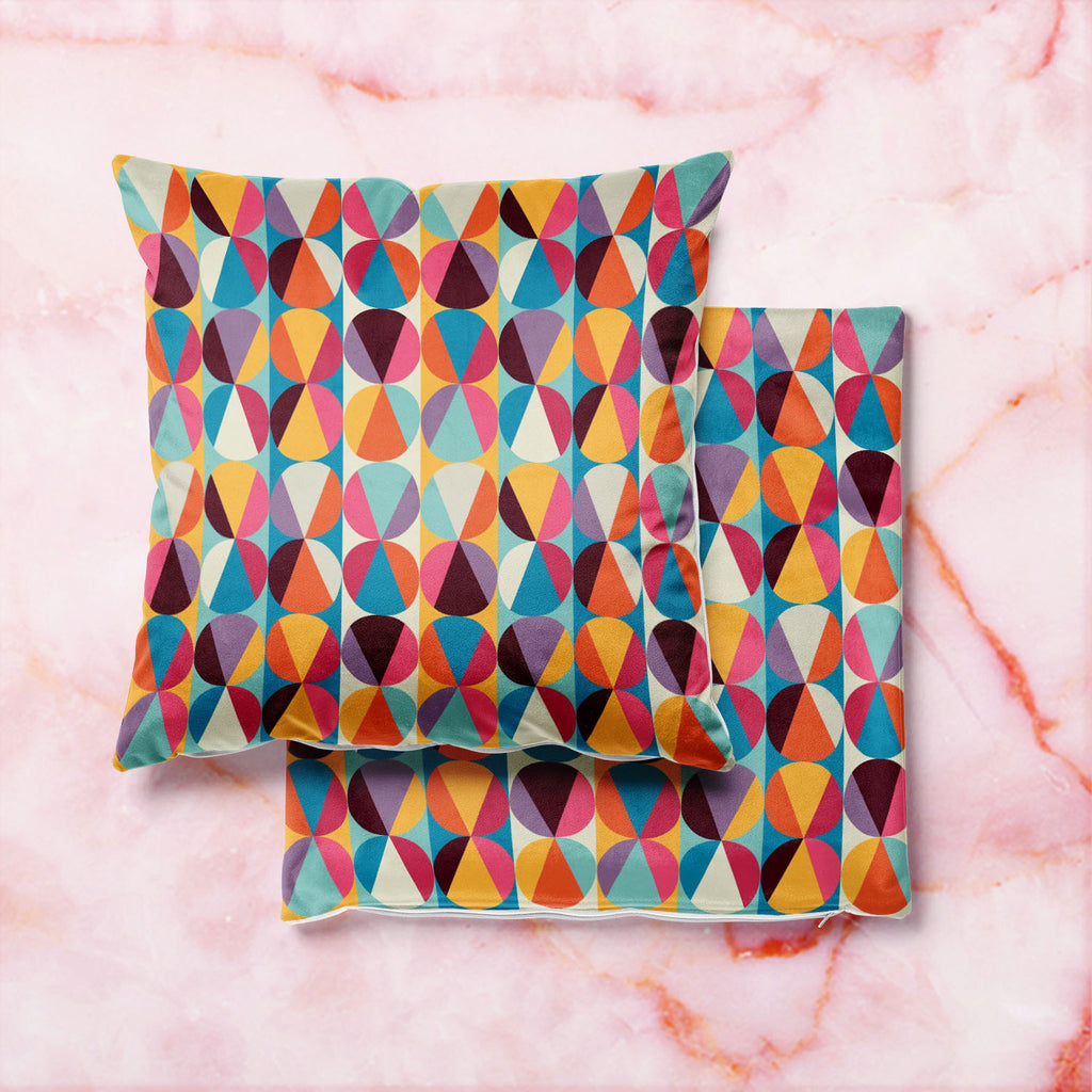 Geometric Ornament D1 Cushion Cover Throw Pillow-Cushion Covers-CUS_CV-IC 5007471 IC 5007471, Abstract Expressionism, Abstracts, Ancient, Art and Paintings, Black and White, Circle, Decorative, Digital, Digital Art, Fashion, Geometric, Geometric Abstraction, Graphic, Historical, Illustrations, Medieval, Modern Art, Paintings, Parents, Patterns, Retro, Semi Abstract, Signs, Signs and Symbols, Vintage, White, ornament, d1, cushion, cover, throw, pillow, abstract, art, artistic, backdrop, background, color, co