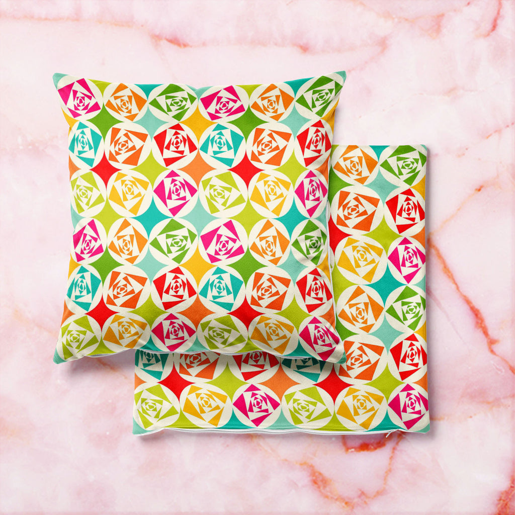 Geometric Ornament D3 Cushion Cover Throw Pillow-Cushion Covers-CUS_CV-IC 5007473 IC 5007473, Abstract Expressionism, Abstracts, Ancient, Art and Paintings, Black and White, Circle, Decorative, Digital, Digital Art, Fashion, Geometric, Geometric Abstraction, Graphic, Historical, Illustrations, Medieval, Modern Art, Paintings, Parents, Patterns, Retro, Semi Abstract, Signs, Signs and Symbols, Vintage, White, ornament, d3, cushion, cover, throw, pillow, abstract, art, artistic, backdrop, background, color, co