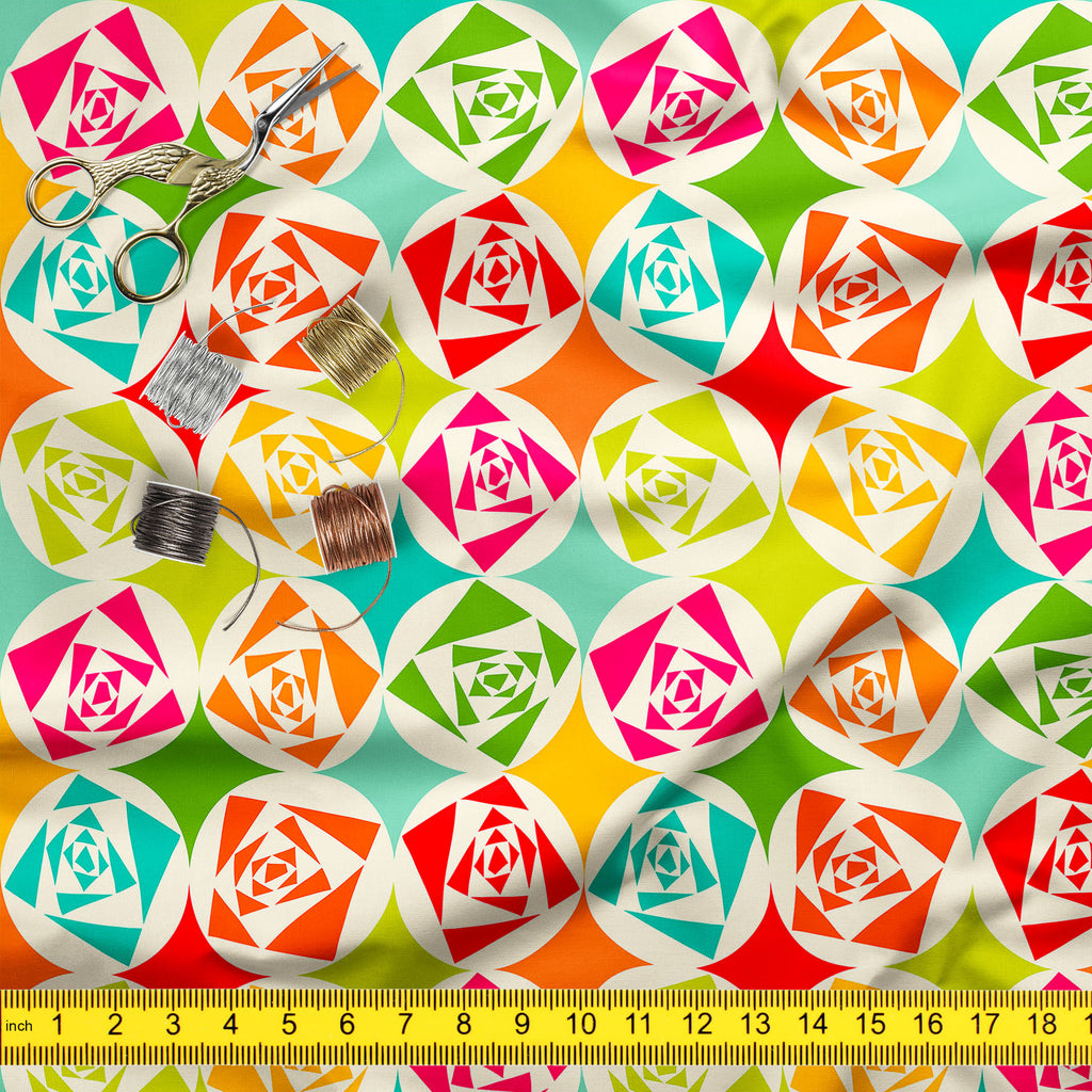 Geometric Ornament D3 Upholstery Fabric by Metre | For Sofa, Curtains, Cushions, Furnishing, Craft, Dress Material-Upholstery Fabrics-FAB_RW-IC 5007473 IC 5007473, Abstract Expressionism, Abstracts, Ancient, Art and Paintings, Black and White, Circle, Decorative, Digital, Digital Art, Fashion, Geometric, Geometric Abstraction, Graphic, Historical, Illustrations, Medieval, Modern Art, Paintings, Parents, Patterns, Retro, Semi Abstract, Signs, Signs and Symbols, Vintage, White, ornament, d3, upholstery, fabri