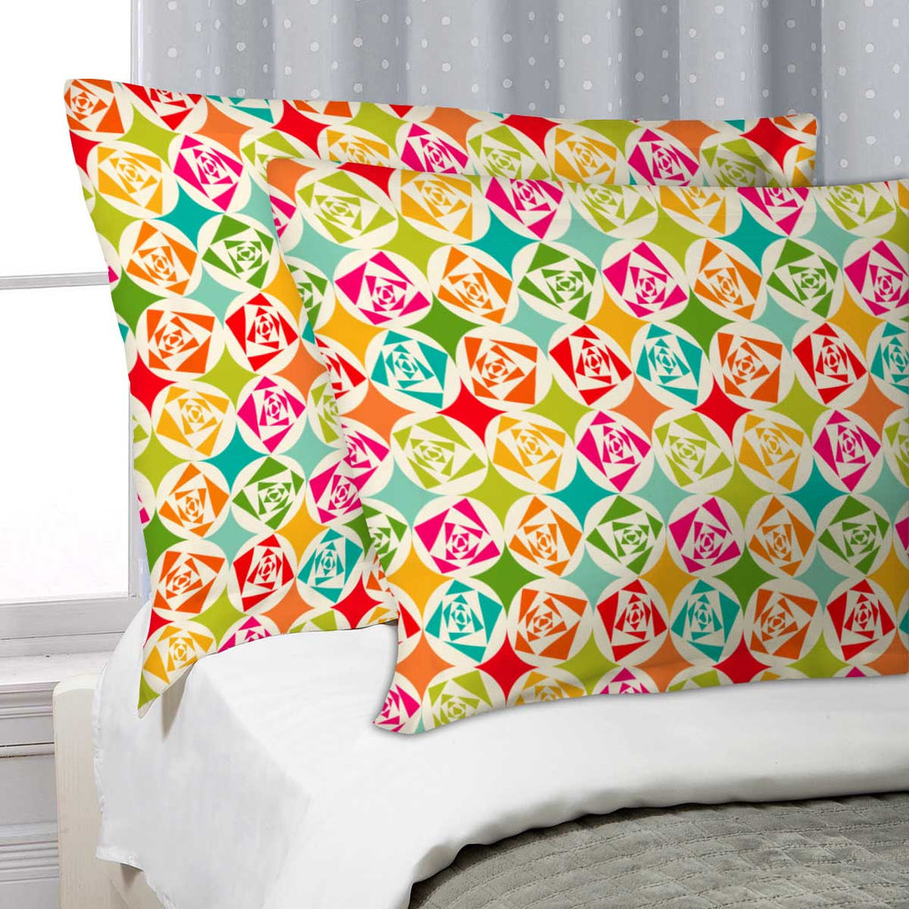 ArtzFolio Geometric Ornament D3 Pillow Cover Case-Pillow Cases-AZHFR25378989PIL_CV_L-Image Code 5007473 Vishnu Image Folio Pvt Ltd, IC 5007473, ArtzFolio, Pillow Cases, Abstract, Digital Art, geometric, ornament, d3, pillow, cover, case, vector, pattern, circles, triangles, colored, seamless, vintage, bright, geometry, template, round, shapes, retro, hand, drawn, pillow cover, pillow case cover, linen pillow cover, printed pillow cover, pillow for bedroom, living room pillow covers, standard pillow case cov