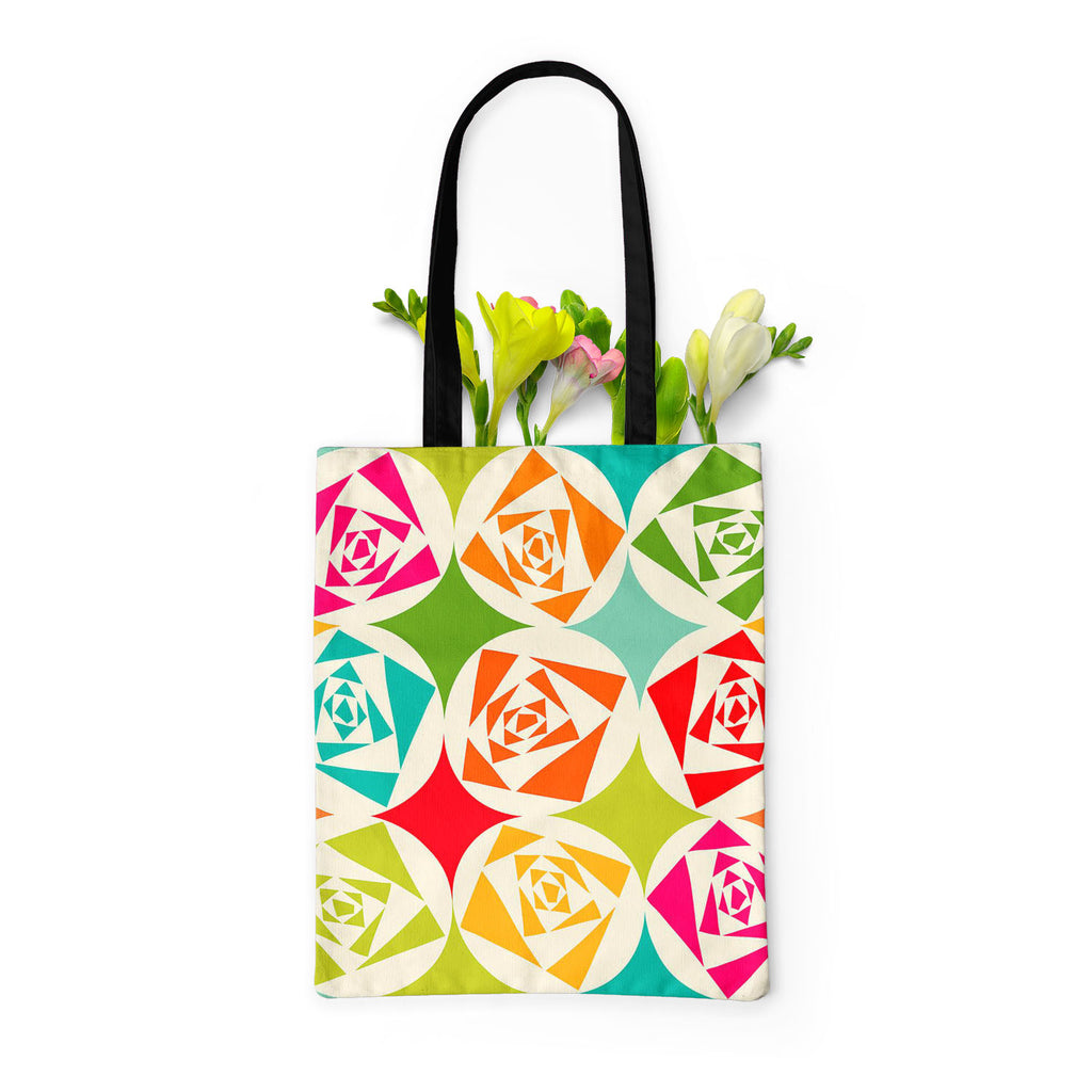 Geometric Ornament D3 Tote Bag Shoulder Purse | Multipurpose-Tote Bags Basic-TOT_FB_BS-IC 5007473 IC 5007473, Abstract Expressionism, Abstracts, Ancient, Art and Paintings, Black and White, Circle, Decorative, Digital, Digital Art, Fashion, Geometric, Geometric Abstraction, Graphic, Historical, Illustrations, Medieval, Modern Art, Paintings, Parents, Patterns, Retro, Semi Abstract, Signs, Signs and Symbols, Vintage, White, ornament, d3, tote, bag, shoulder, purse, multipurpose, abstract, art, artistic, back