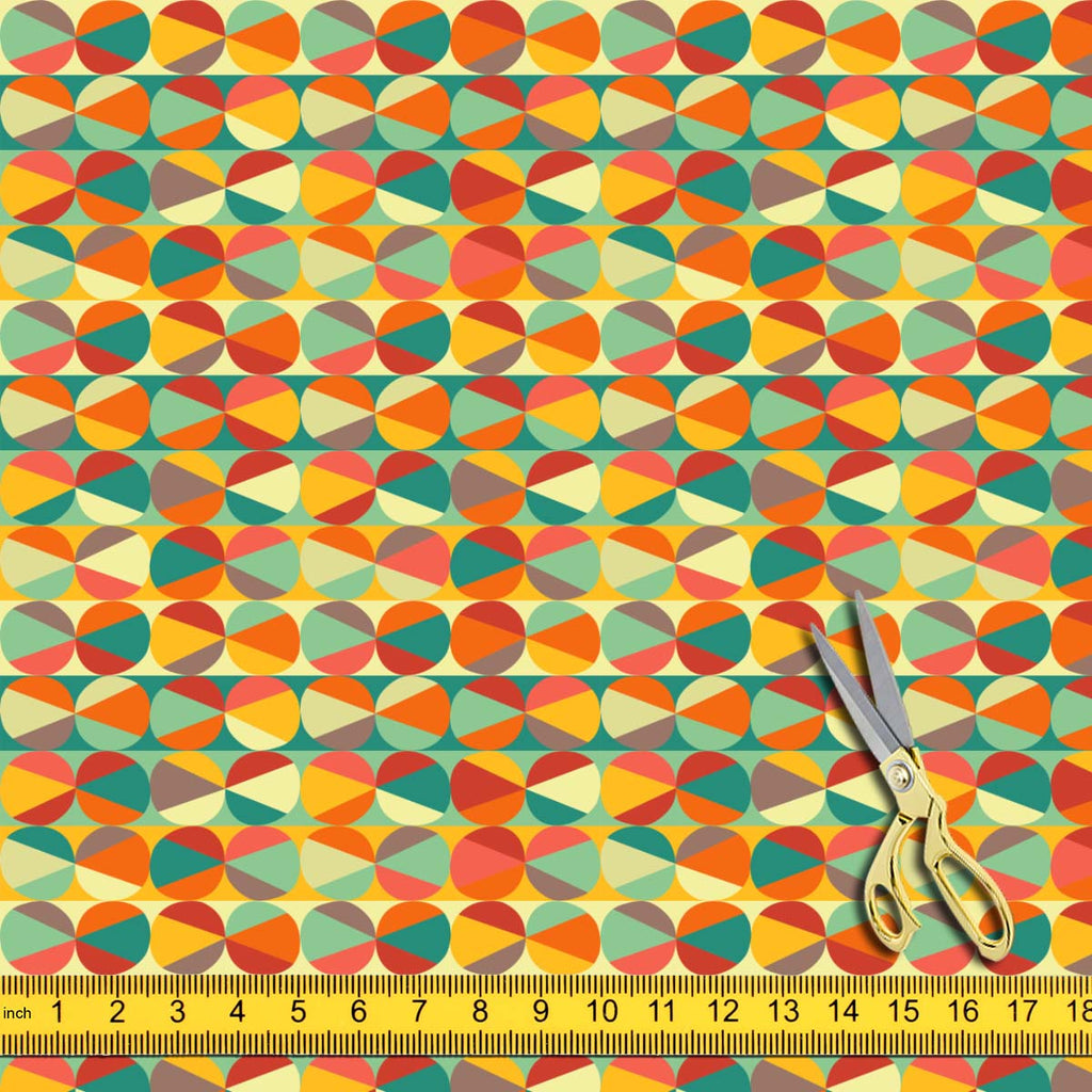 Geometric Ornament Upholstery Fabric by Metre | For Sofa, Curtains, Cushions, Furnishing, Craft, Dress Material-Upholstery Fabrics-FAB_RW-IC 5007475 IC 5007475, Abstract Expressionism, Abstracts, Ancient, Art and Paintings, Black and White, Circle, Decorative, Digital, Digital Art, Fashion, Geometric, Geometric Abstraction, Graphic, Historical, Illustrations, Medieval, Modern Art, Paintings, Parents, Patterns, Retro, Semi Abstract, Signs, Signs and Symbols, Vintage, White, ornament, upholstery, fabric, by, 