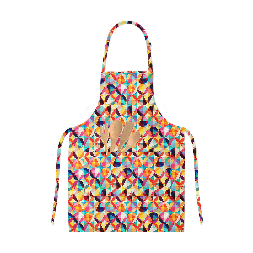 Geometric Ornament Apron | Adjustable, Free Size & Waist Tiebacks-Aprons Neck to Knee-APR_NK_KN-IC 5007476 IC 5007476, Abstract Expressionism, Abstracts, Ancient, Art and Paintings, Black and White, Circle, Decorative, Digital, Digital Art, Fashion, Geometric, Geometric Abstraction, Graphic, Historical, Illustrations, Medieval, Modern Art, Paintings, Parents, Patterns, Retro, Semi Abstract, Signs, Signs and Symbols, Vintage, White, ornament, apron, adjustable, free, size, waist, tiebacks, abstract, art, art