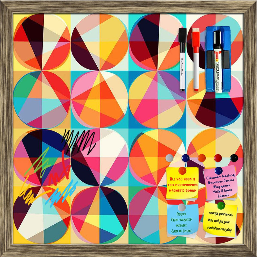 Geometric Ornament Framed Magnetic Dry Erase Board | Combo with Magnet Buttons & Markers-Magnetic Boards Framed-MGB_FR-IC 5007476 IC 5007476, Abstract Expressionism, Abstracts, Ancient, Art and Paintings, Black and White, Circle, Decorative, Digital, Digital Art, Fashion, Geometric, Geometric Abstraction, Graphic, Historical, Illustrations, Medieval, Modern Art, Paintings, Parents, Patterns, Retro, Semi Abstract, Signs, Signs and Symbols, Vintage, White, ornament, framed, magnetic, dry, erase, board, printe