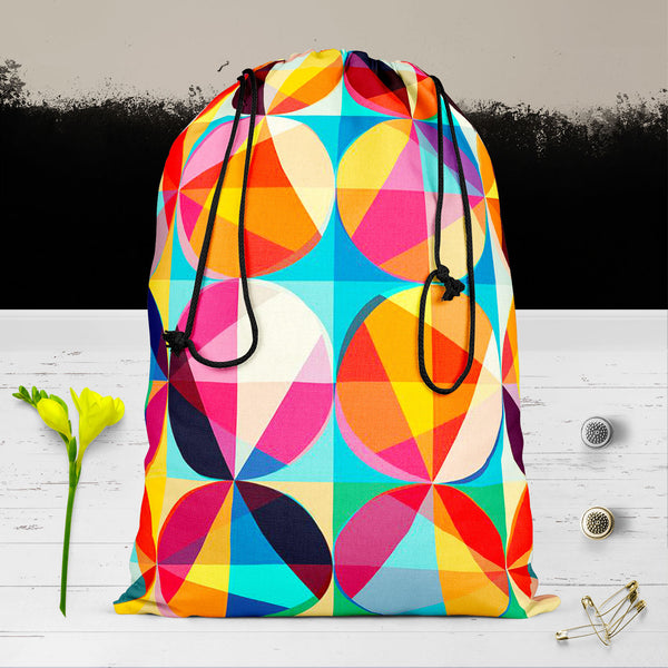 Geometric Ornament D5 Reusable Sack Bag | Bag for Gym, Storage, Vegetable & Travel-Drawstring Sack Bags-SCK_FB_DS-IC 5007476 IC 5007476, Abstract Expressionism, Abstracts, Ancient, Art and Paintings, Black and White, Circle, Decorative, Digital, Digital Art, Fashion, Geometric, Geometric Abstraction, Graphic, Historical, Illustrations, Medieval, Modern Art, Paintings, Parents, Patterns, Retro, Semi Abstract, Signs, Signs and Symbols, Vintage, White, ornament, d5, reusable, sack, bag, for, gym, storage, vege