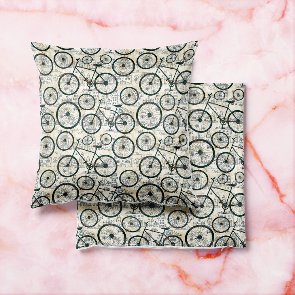 Bicycles D1 Cushion Cover Throw Pillow-Cushion Covers-CUS_CV-IC 5007478 IC 5007478, Abstract Expressionism, Abstracts, Ancient, Animated Cartoons, Art and Paintings, Automobiles, Bikes, Botanical, Caricature, Cars, Cartoons, Decorative, Digital, Digital Art, Drawing, Fashion, Floral, Flowers, Graphic, Historical, Illustrations, Medieval, Nature, Patterns, Retro, Semi Abstract, Signs, Signs and Symbols, Sketches, Sports, Transportation, Travel, Vehicles, Vintage, bicycles, d1, cushion, cover, throw, pillow, 