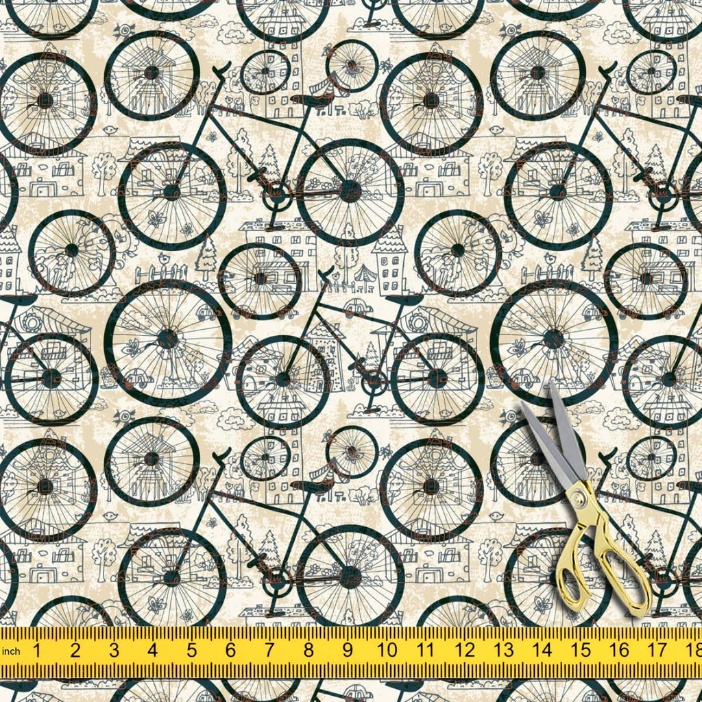Bicycles Upholstery Fabric by Metre | For Sofa, Curtains, Cushions, Furnishing, Craft, Dress Material-Upholstery Fabrics-FAB_RW-IC 5007478 IC 5007478, Abstract Expressionism, Abstracts, Ancient, Animated Cartoons, Art and Paintings, Automobiles, Bikes, Botanical, Caricature, Cars, Cartoons, Decorative, Digital, Digital Art, Drawing, Fashion, Floral, Flowers, Graphic, Historical, Illustrations, Medieval, Nature, Patterns, Retro, Semi Abstract, Signs, Signs and Symbols, Sketches, Sports, Transportation, Trave