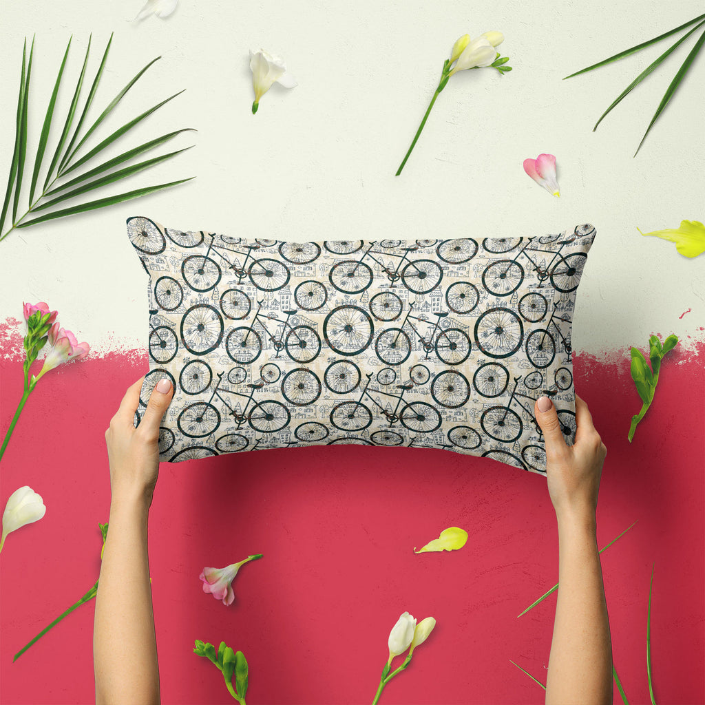 Bicycles D1 Pillow Cover Case-Pillow Cases-PIL_CV-IC 5007478 IC 5007478, Abstract Expressionism, Abstracts, Ancient, Animated Cartoons, Art and Paintings, Automobiles, Bikes, Botanical, Caricature, Cars, Cartoons, Decorative, Digital, Digital Art, Drawing, Fashion, Floral, Flowers, Graphic, Historical, Illustrations, Medieval, Nature, Patterns, Retro, Semi Abstract, Signs, Signs and Symbols, Sketches, Sports, Transportation, Travel, Vehicles, Vintage, bicycles, d1, pillow, cover, case, abstract, antique, ar