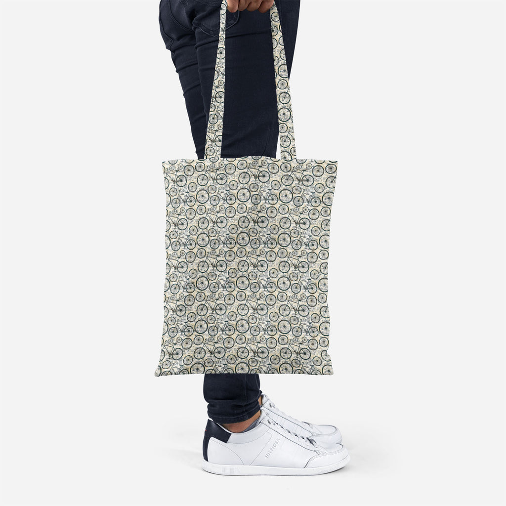 ArtzFolio Bicycles Tote Bag Shoulder Purse | Multipurpose-Tote Bags Basic-AZ5007478TOT_RF-IC 5007478 IC 5007478, Abstract Expressionism, Abstracts, Ancient, Animated Cartoons, Art and Paintings, Automobiles, Bikes, Botanical, Caricature, Cars, Cartoons, Decorative, Digital, Digital Art, Drawing, Fashion, Floral, Flowers, Graphic, Historical, Illustrations, Medieval, Nature, Patterns, Retro, Semi Abstract, Signs, Signs and Symbols, Sketches, Sports, Transportation, Travel, Vehicles, Vintage, bicycles, tote, 