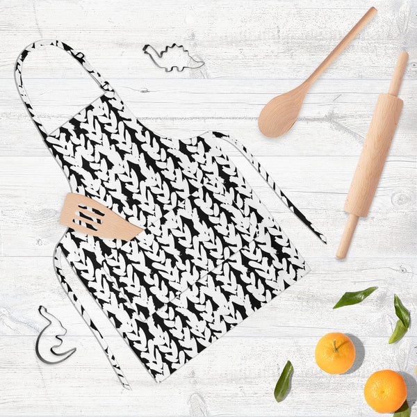 Artistic Braids Apron | Adjustable, Free Size & Waist Tiebacks-Aprons Neck to Knee-APR_NK_KN-IC 5007479 IC 5007479, Abstract Expressionism, Abstracts, African, Ancient, Art and Paintings, Aztec, Black, Black and White, Bohemian, Brush Stroke, Chevron, Culture, Digital, Digital Art, Drawing, Ethnic, Fashion, Graphic, Hand Drawn, Herringbone, Historical, Illustrations, Medieval, Patterns, Retro, Semi Abstract, Signs, Signs and Symbols, Stripes, Traditional, Tribal, Vintage, Watercolour, White, World Culture, 