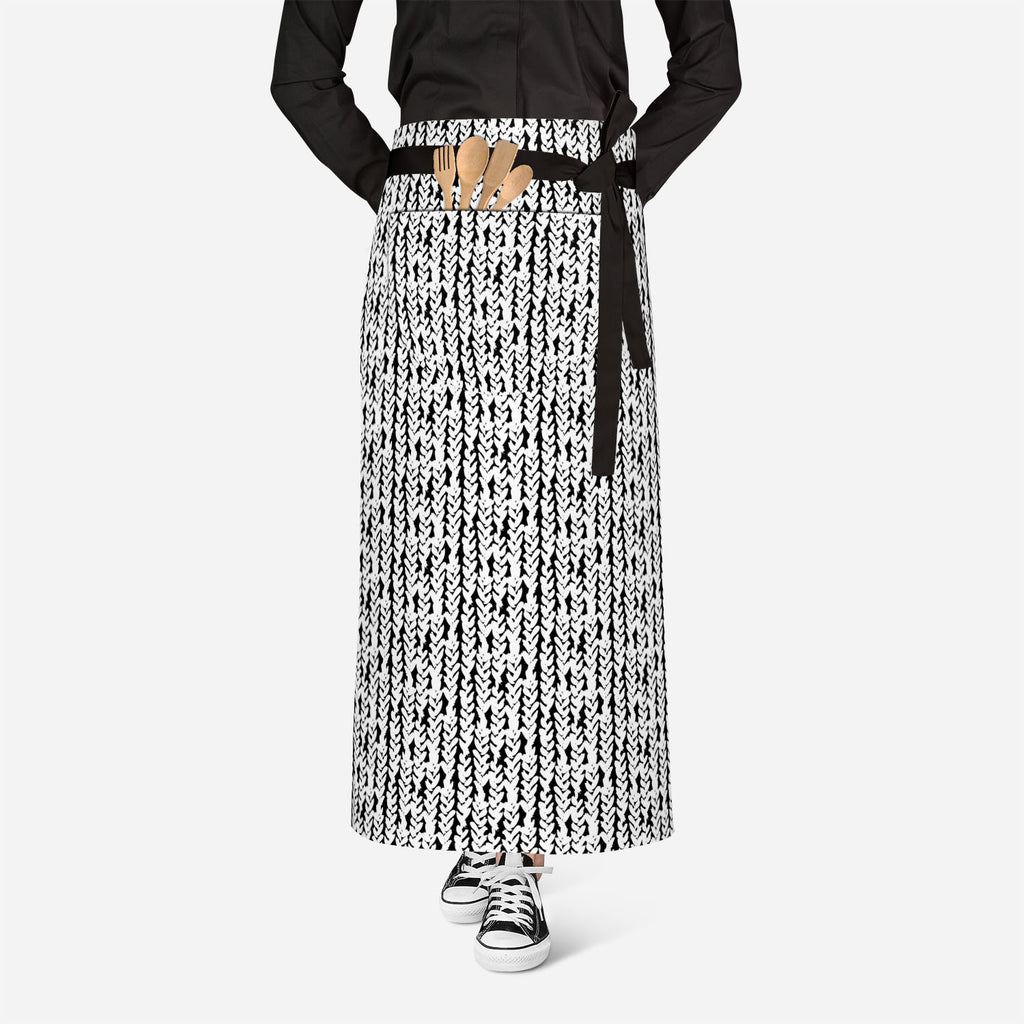 Artistic Braids Apron | Adjustable, Free Size & Waist Tiebacks-Aprons Waist to Knee-APR_WS_FT-IC 5007479 IC 5007479, Abstract Expressionism, Abstracts, African, Ancient, Art and Paintings, Aztec, Black, Black and White, Bohemian, Brush Stroke, Chevron, Culture, Digital, Digital Art, Drawing, Ethnic, Fashion, Graphic, Hand Drawn, Herringbone, Historical, Illustrations, Medieval, Patterns, Retro, Semi Abstract, Signs, Signs and Symbols, Stripes, Traditional, Tribal, Vintage, Watercolour, White, World Culture,