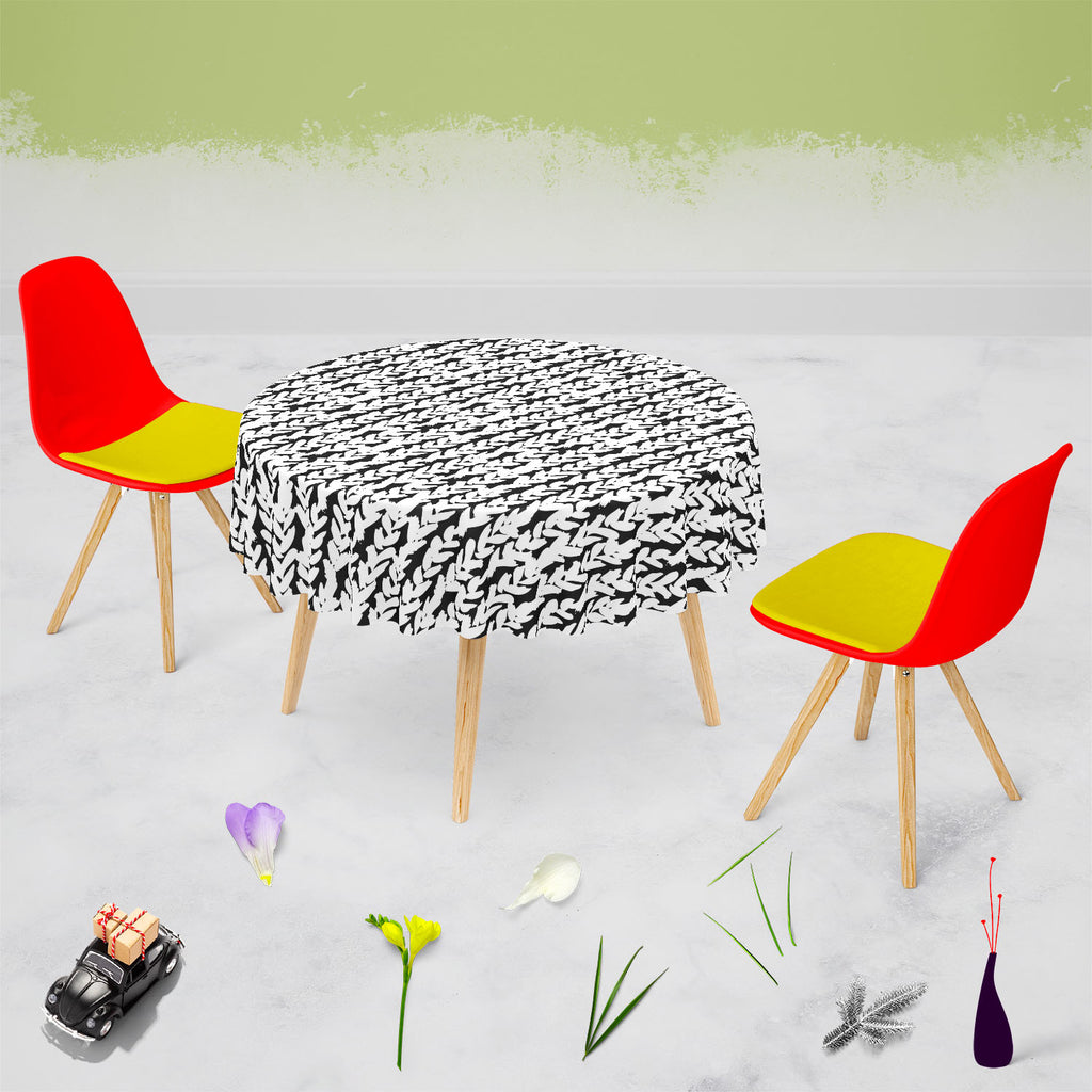 Artistic Braids Table Cloth Cover-Table Covers-CVR_TB_RD-IC 5007479 IC 5007479, Abstract Expressionism, Abstracts, African, Ancient, Art and Paintings, Aztec, Black, Black and White, Bohemian, Brush Stroke, Chevron, Culture, Digital, Digital Art, Drawing, Ethnic, Fashion, Graphic, Hand Drawn, Herringbone, Historical, Illustrations, Medieval, Patterns, Retro, Semi Abstract, Signs, Signs and Symbols, Stripes, Traditional, Tribal, Vintage, Watercolour, White, World Culture, artistic, braids, table, cloth, cove