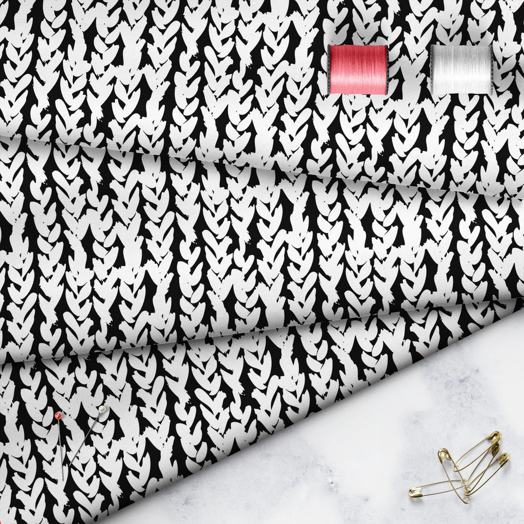 Artistic Braids Sofa Fabric by Metre | Upholstery For Sofa, Curtains & Cushions-Sofa Fabrics-SOF_FB-IC 5007479 IC 5007479, Abstract Expressionism, Abstracts, African, Ancient, Art and Paintings, Aztec, Black, Black and White, Bohemian, Brush Stroke, Chevron, Culture, Digital, Digital Art, Drawing, Ethnic, Fashion, Graphic, Hand Drawn, Herringbone, Historical, Illustrations, Medieval, Patterns, Retro, Semi Abstract, Signs, Signs and Symbols, Stripes, Traditional, Tribal, Vintage, Watercolour, White, World Cu