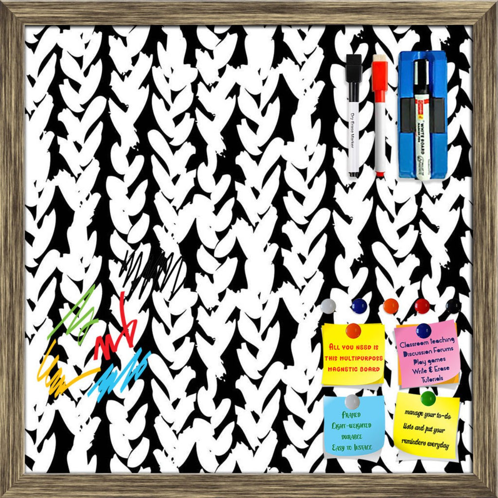 Artistic Braids Framed Magnetic Dry Erase Board | Combo with Magnet Buttons & Markers-Magnetic Boards Framed-MGB_FR-IC 5007479 IC 5007479, Abstract Expressionism, Abstracts, African, Ancient, Art and Paintings, Aztec, Black, Black and White, Bohemian, Brush Stroke, Chevron, Culture, Digital, Digital Art, Drawing, Ethnic, Fashion, Graphic, Hand Drawn, Herringbone, Historical, Illustrations, Medieval, Patterns, Retro, Semi Abstract, Signs, Signs and Symbols, Stripes, Traditional, Tribal, Vintage, Watercolour,