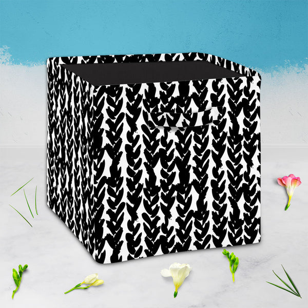 Painted Braids Foldable Open Storage Bin | Organizer Box, Toy Basket, Shelf Box, Laundry Bag | Canvas Fabric-Storage Bins-STR_BI_CB-IC 5007480 IC 5007480, Abstract Expressionism, Abstracts, African, Ancient, Art and Paintings, Aztec, Black, Black and White, Bohemian, Brush Stroke, Chevron, Culture, Digital, Digital Art, Drawing, Ethnic, Fashion, Graphic, Hand Drawn, Herringbone, Historical, Illustrations, Medieval, Patterns, Retro, Semi Abstract, Signs, Signs and Symbols, Stripes, Traditional, Tribal, Vinta
