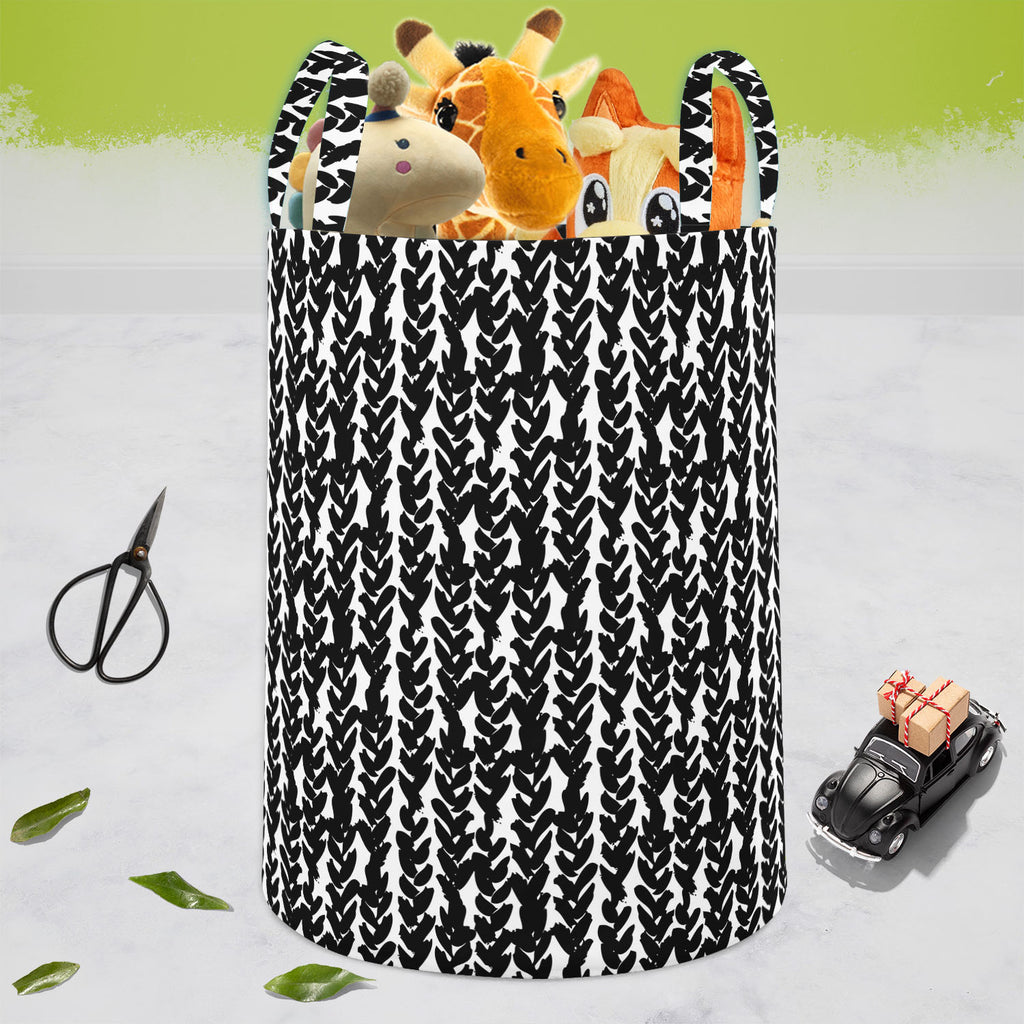 Painted Braids Foldable Open Storage Bin | Organizer Box, Toy Basket, Shelf Box, Laundry Bag | Canvas Fabric-Storage Bins-STR_BI_CB-IC 5007480 IC 5007480, Abstract Expressionism, Abstracts, African, Ancient, Art and Paintings, Aztec, Black, Black and White, Bohemian, Brush Stroke, Chevron, Culture, Digital, Digital Art, Drawing, Ethnic, Fashion, Graphic, Hand Drawn, Herringbone, Historical, Illustrations, Medieval, Patterns, Retro, Semi Abstract, Signs, Signs and Symbols, Stripes, Traditional, Tribal, Vinta