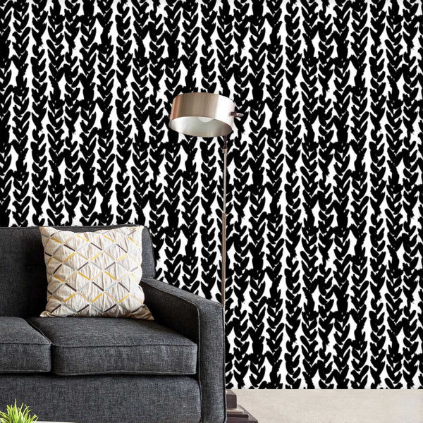 Painted Braids Wallpaper Roll-Wallpapers Peel & Stick-WAL_PA-IC 5007480 IC 5007480, Abstract Expressionism, Abstracts, African, Ancient, Art and Paintings, Aztec, Black, Black and White, Bohemian, Brush Stroke, Chevron, Culture, Digital, Digital Art, Drawing, Ethnic, Fashion, Graphic, Hand Drawn, Herringbone, Historical, Illustrations, Medieval, Patterns, Retro, Semi Abstract, Signs, Signs and Symbols, Stripes, Traditional, Tribal, Vintage, Watercolour, White, World Culture, painted, braids, peel, stick, vi