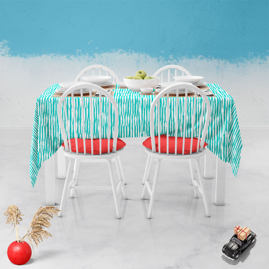 Striped Lines Table Cloth Cover-Table Covers-CVR_TB_NR-IC 5007481 IC 5007481, Abstract Expressionism, Abstracts, Ancient, Black and White, Bohemian, Brush Stroke, Culture, Digital, Digital Art, Drawing, Ethnic, Fashion, Geometric, Geometric Abstraction, Graffiti, Graphic, Hand Drawn, Historical, Illustrations, Medieval, Modern Art, Patterns, Retro, Semi Abstract, Signs, Signs and Symbols, Splatter, Stripes, Traditional, Tribal, Tropical, Vintage, Watercolour, White, World Culture, striped, lines, table, clo