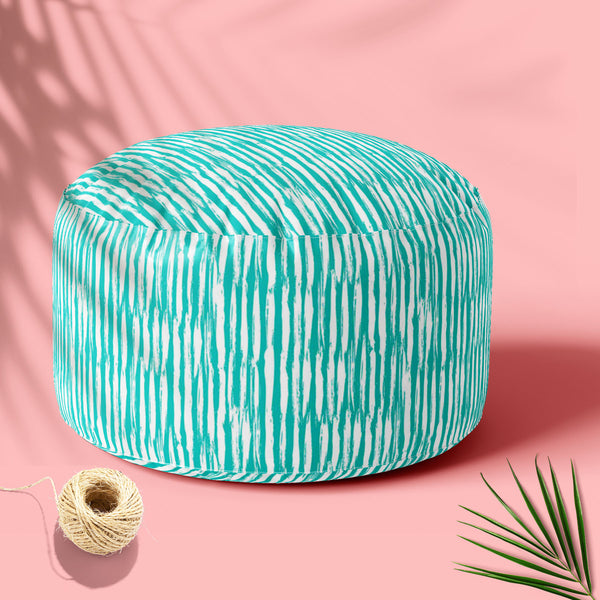 Striped Lines Footstool Footrest Puffy Pouffe Ottoman Bean Bag | Canvas Fabric-Footstools-FST_CB_BN-IC 5007481 IC 5007481, Abstract Expressionism, Abstracts, Ancient, Black and White, Bohemian, Brush Stroke, Culture, Digital, Digital Art, Drawing, Ethnic, Fashion, Geometric, Geometric Abstraction, Graffiti, Graphic, Hand Drawn, Historical, Illustrations, Medieval, Modern Art, Patterns, Retro, Semi Abstract, Signs, Signs and Symbols, Splatter, Stripes, Traditional, Tribal, Tropical, Vintage, Watercolour, Whi