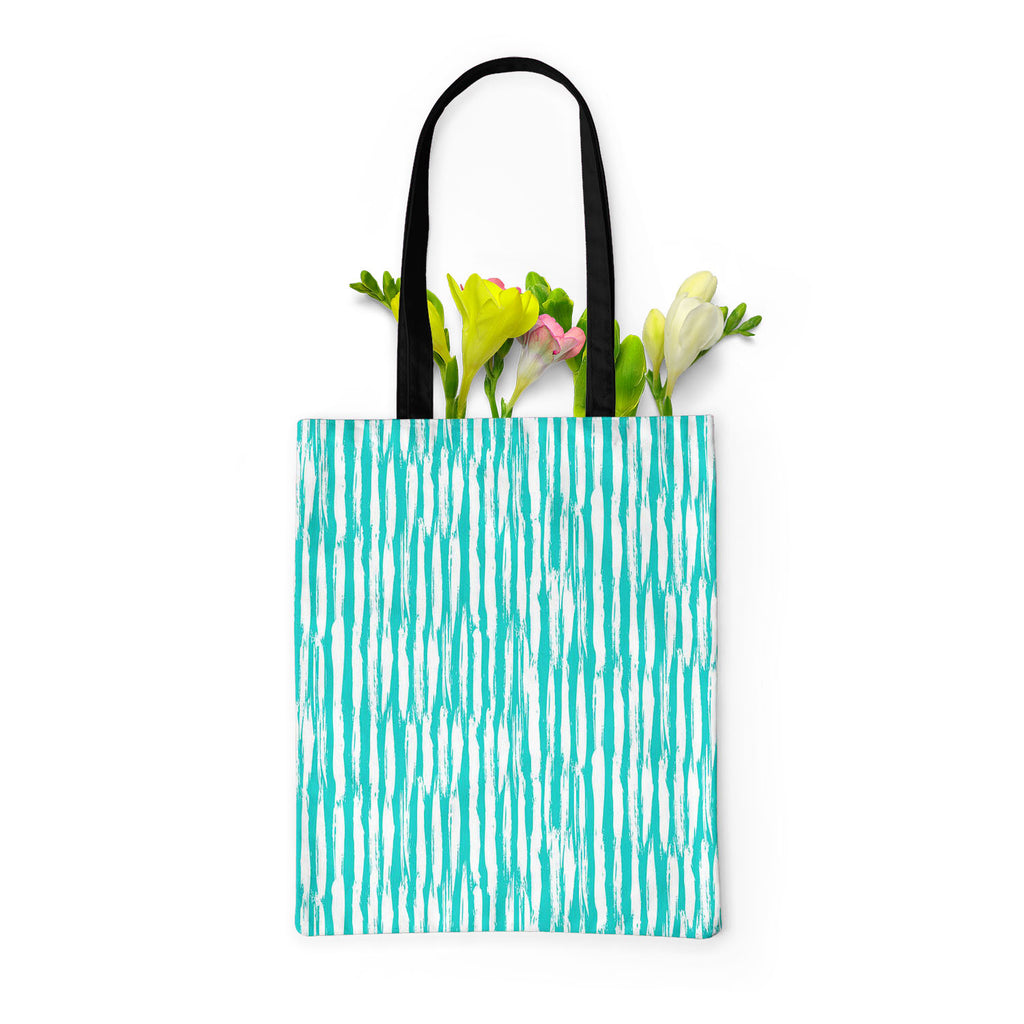 Striped Lines Tote Bag Shoulder Purse | Multipurpose-Tote Bags Basic-TOT_FB_BS-IC 5007481 IC 5007481, Abstract Expressionism, Abstracts, Ancient, Black and White, Bohemian, Brush Stroke, Culture, Digital, Digital Art, Drawing, Ethnic, Fashion, Geometric, Geometric Abstraction, Graffiti, Graphic, Hand Drawn, Historical, Illustrations, Medieval, Modern Art, Patterns, Retro, Semi Abstract, Signs, Signs and Symbols, Splatter, Stripes, Traditional, Tribal, Tropical, Vintage, Watercolour, White, World Culture, st