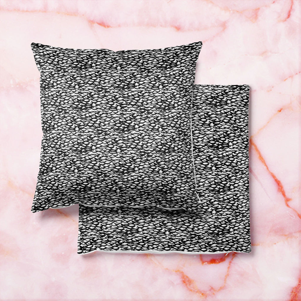 Ditsy Strokes Cushion Cover Throw Pillow-Cushion Covers-CUS_CV-IC 5007482 IC 5007482, African, Ancient, Animals, Birds, Black, Black and White, Bohemian, Brush Stroke, Digital, Digital Art, Graphic, Hand Drawn, Hipster, Historical, Medieval, Modern Art, Patterns, Retro, Signs, Signs and Symbols, Stripes, Vintage, ditsy, strokes, cushion, cover, throw, pillow, animal, background, boho, bold, brush, stroke, chic, cross, hatch, design, fish, scales, fishing, grey, grunge, hand, drawn, painted, linear, lines, l