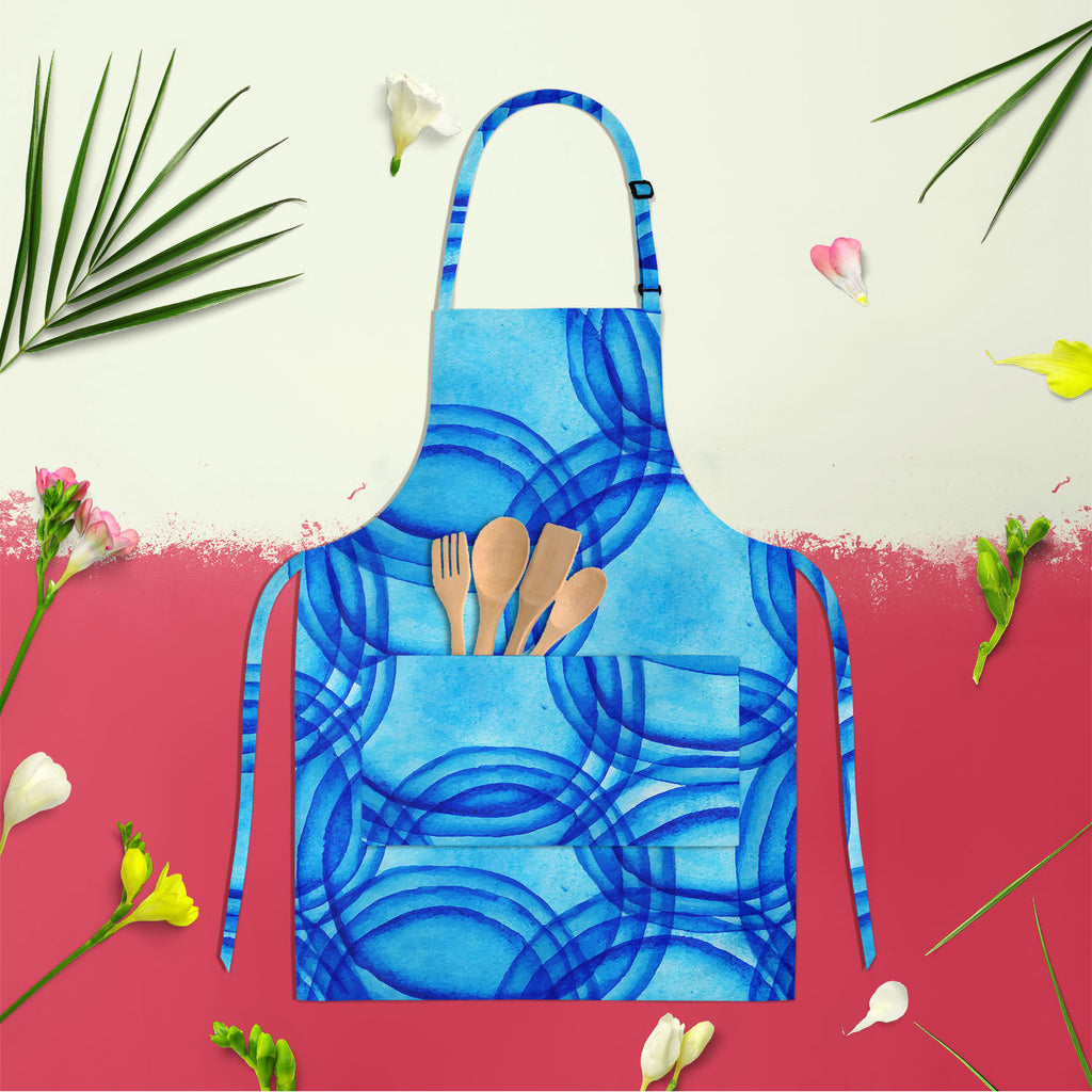 Backdrop Water Ripples Apron | Adjustable, Free Size & Waist Tiebacks-Aprons Neck to Knee-APR_NK_KN-IC 5007483 IC 5007483, Abstract Expressionism, Abstracts, Art and Paintings, Circle, Digital, Digital Art, Graphic, Illustrations, Nautical, Parents, Patterns, Semi Abstract, Splatter, Watercolour, backdrop, water, ripples, apron, adjustable, free, size, waist, tiebacks, abstract, aqua, art, background, bacteria, ball, biology, blowing, blue, brush, bubble, bubbles, childhood, decor, decoration, drawn, drop, 