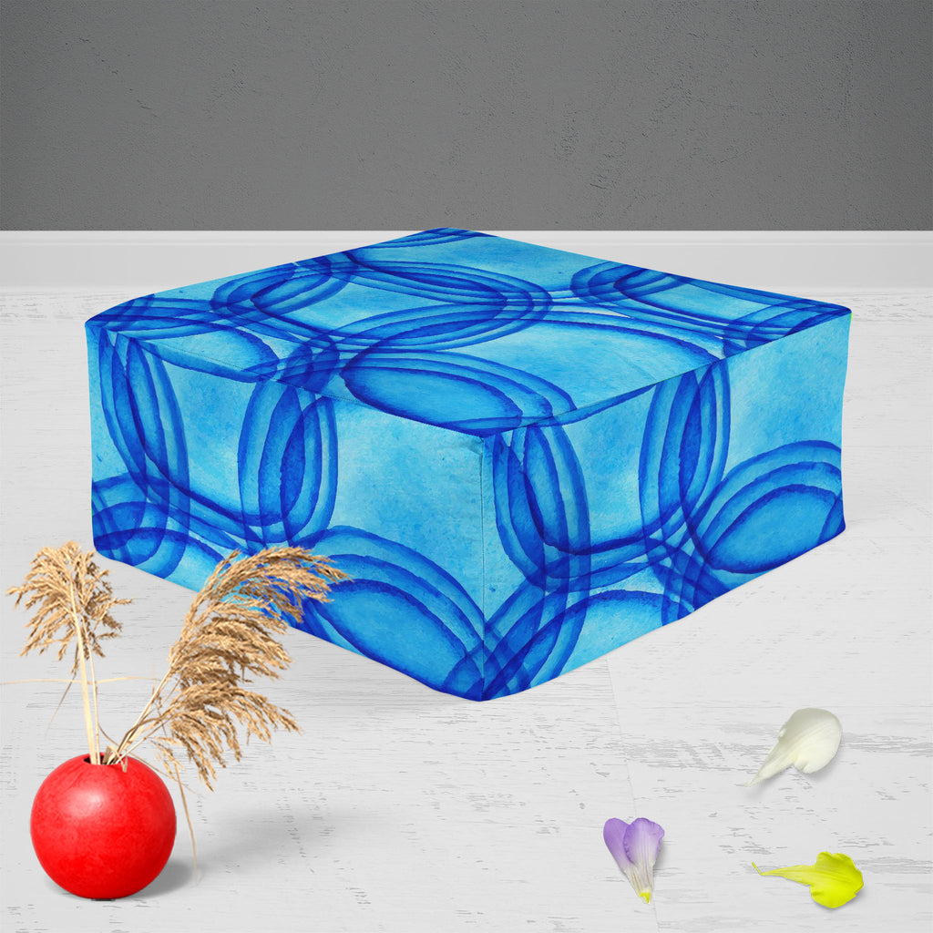 Backdrop Water Ripples Footstool Footrest Puffy Pouffe Ottoman Bean Bag | Canvas Fabric-Footstools-FST_CB_BN-IC 5007483 IC 5007483, Abstract Expressionism, Abstracts, Art and Paintings, Circle, Digital, Digital Art, Graphic, Illustrations, Nautical, Parents, Patterns, Semi Abstract, Splatter, Watercolour, backdrop, water, ripples, footstool, footrest, puffy, pouffe, ottoman, bean, bag, canvas, fabric, abstract, aqua, art, background, bacteria, ball, biology, blowing, blue, brush, bubble, bubbles, childhood,