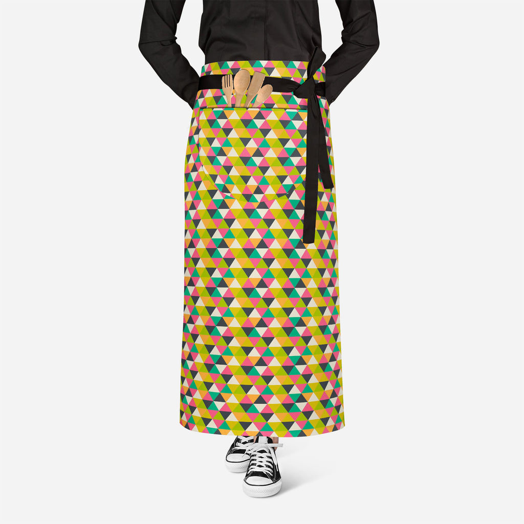 Retro Geometric Apron | Adjustable, Free Size & Waist Tiebacks-Aprons Waist to Knee-APR_WS_FT-IC 5007485 IC 5007485, Ancient, Culture, Digital, Digital Art, Drawing, Ethnic, Fantasy, Fashion, Geometric, Geometric Abstraction, Graphic, Grid Art, Hipster, Historical, Illustrations, Medieval, Modern Art, Patterns, Retro, Signs, Signs and Symbols, Traditional, Triangles, Tribal, Vintage, World Culture, apron, adjustable, free, size, waist, tiebacks, wallpaper, artistic, artwork, backdrop, background, banner, ca