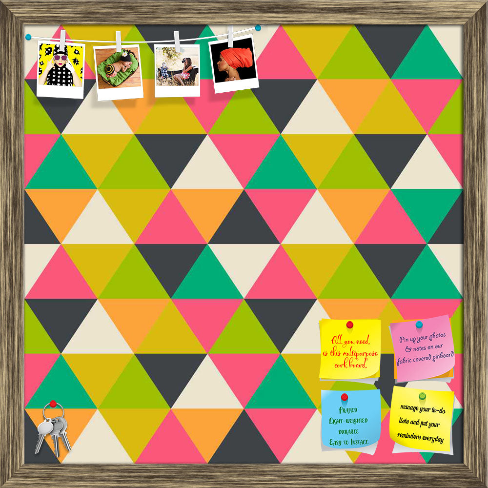 ArtzFolio Retro Geometric Printed Bulletin Board Notice Pin Board Soft Board | Framed-Bulletin Boards Framed-AZSAO25504114BLB_FR_L-Image Code 5007485 Vishnu Image Folio Pvt Ltd, IC 5007485, ArtzFolio, Bulletin Boards Framed, Abstract, Digital Art, retro, geometric, printed, bulletin, board, notice, pin, soft, framed, pattern, shapes, colorful, mosaic, banner, hipster, background, place, text, triangle, pin up board, push pin board, extra large cork board, big pin board, notice board, small bulletin board, c