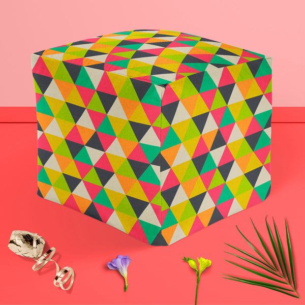 Retro Geometric Footstool Footrest Puffy Pouffe Ottoman Bean Bag | Canvas Fabric-Footstools-FST_CB_BN-IC 5007485 IC 5007485, Ancient, Culture, Digital, Digital Art, Drawing, Ethnic, Fantasy, Fashion, Geometric, Geometric Abstraction, Graphic, Grid Art, Hipster, Historical, Illustrations, Medieval, Modern Art, Patterns, Retro, Signs, Signs and Symbols, Traditional, Triangles, Tribal, Vintage, World Culture, puffy, pouffe, ottoman, footstool, footrest, bean, bag, canvas, fabric, wallpaper, artistic, artwork, 