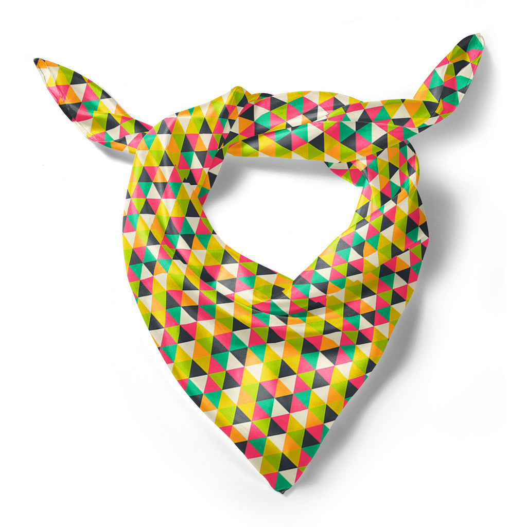 Retro Geometric Printed Scarf | Neckwear Balaclava | Girls & Women | Soft Poly Fabric-Scarfs Basic-SCF_FB_BS-IC 5007485 IC 5007485, Ancient, Culture, Digital, Digital Art, Drawing, Ethnic, Fantasy, Fashion, Geometric, Geometric Abstraction, Graphic, Grid Art, Hipster, Historical, Illustrations, Medieval, Modern Art, Patterns, Retro, Signs, Signs and Symbols, Traditional, Triangles, Tribal, Vintage, World Culture, printed, scarf, neckwear, balaclava, girls, women, soft, poly, fabric, wallpaper, artistic, art