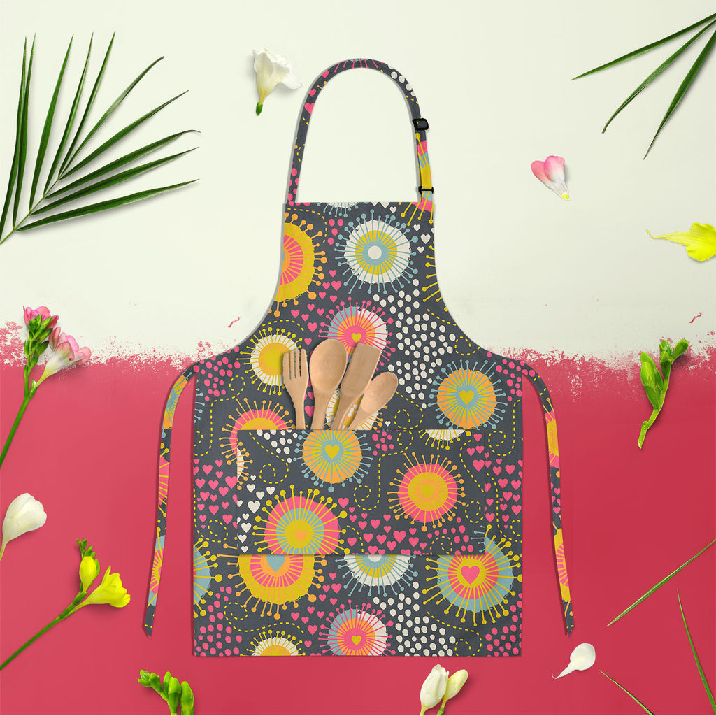 Romantic Texture Apron | Adjustable, Free Size & Waist Tiebacks-Aprons Neck to Knee-APR_NK_KN-IC 5007486 IC 5007486, Abstract Expressionism, Abstracts, Ancient, Art and Paintings, Black and White, Botanical, Circle, Digital, Digital Art, Dots, Drawing, Fashion, Floral, Flowers, Graphic, Hearts, Historical, Illustrations, Love, Medieval, Nature, Patterns, Retro, Romance, Semi Abstract, Signs, Signs and Symbols, Vintage, White, romantic, texture, apron, adjustable, free, size, waist, tiebacks, abstract, art, 