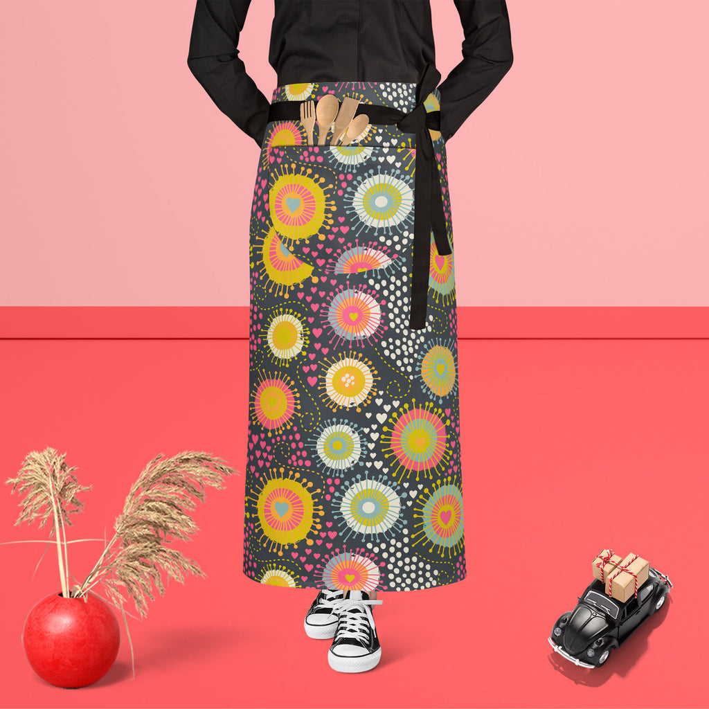 Romantic Texture Apron | Adjustable, Free Size & Waist Tiebacks-Aprons Waist to Feet-APR_WS_FT-IC 5007486 IC 5007486, Abstract Expressionism, Abstracts, Ancient, Art and Paintings, Black and White, Botanical, Circle, Digital, Digital Art, Dots, Drawing, Fashion, Floral, Flowers, Graphic, Hearts, Historical, Illustrations, Love, Medieval, Nature, Patterns, Retro, Romance, Semi Abstract, Signs, Signs and Symbols, Vintage, White, romantic, texture, apron, adjustable, free, size, waist, tiebacks, abstract, art,