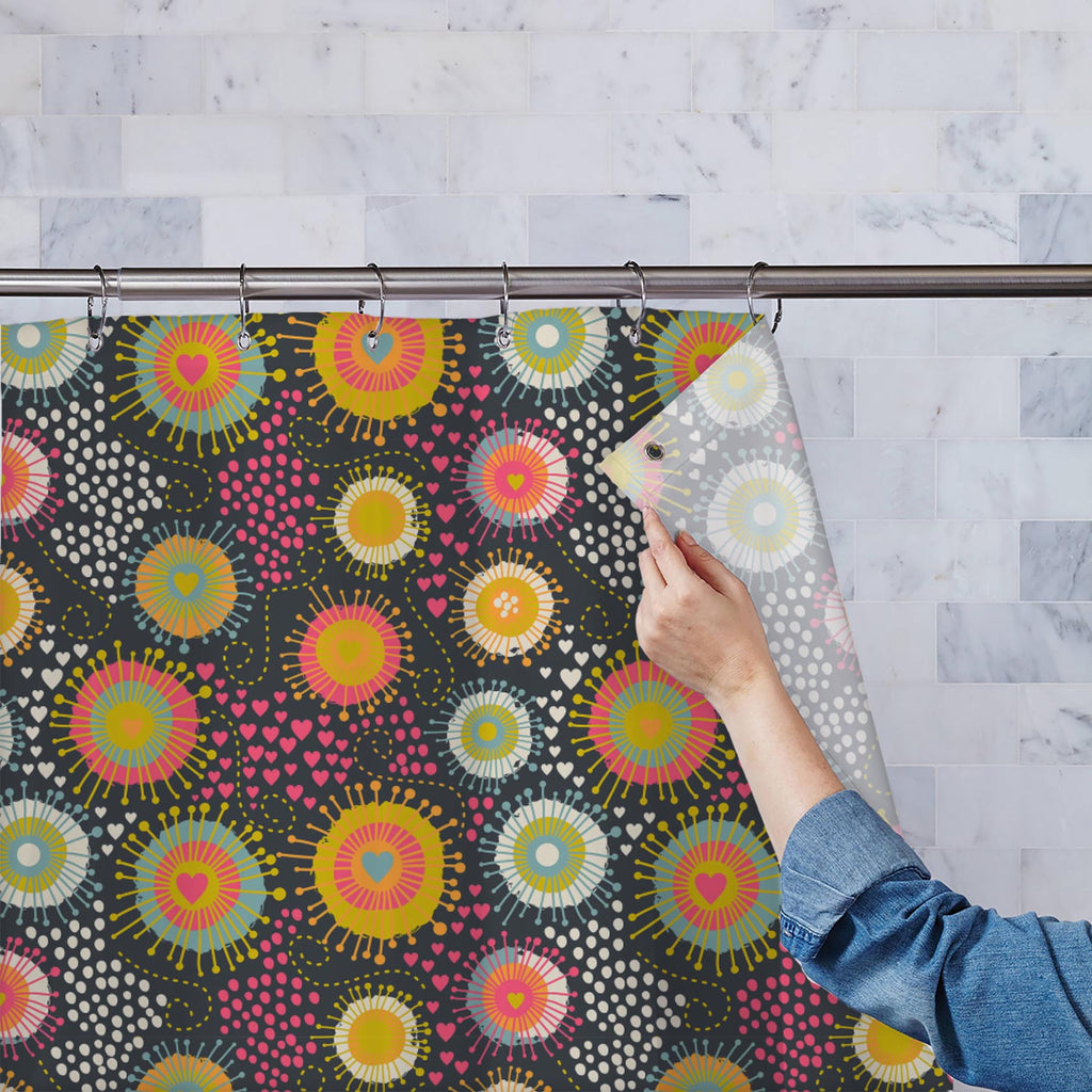 Romantic Texture Washable Waterproof Shower Curtain-Shower Curtains-CUR_SH-IC 5007486 IC 5007486, Abstract Expressionism, Abstracts, Ancient, Art and Paintings, Black and White, Botanical, Circle, Digital, Digital Art, Dots, Drawing, Fashion, Floral, Flowers, Graphic, Hearts, Historical, Illustrations, Love, Medieval, Nature, Patterns, Retro, Romance, Semi Abstract, Signs, Signs and Symbols, Vintage, White, romantic, texture, washable, waterproof, shower, curtain, abstract, art, background, collection, craz