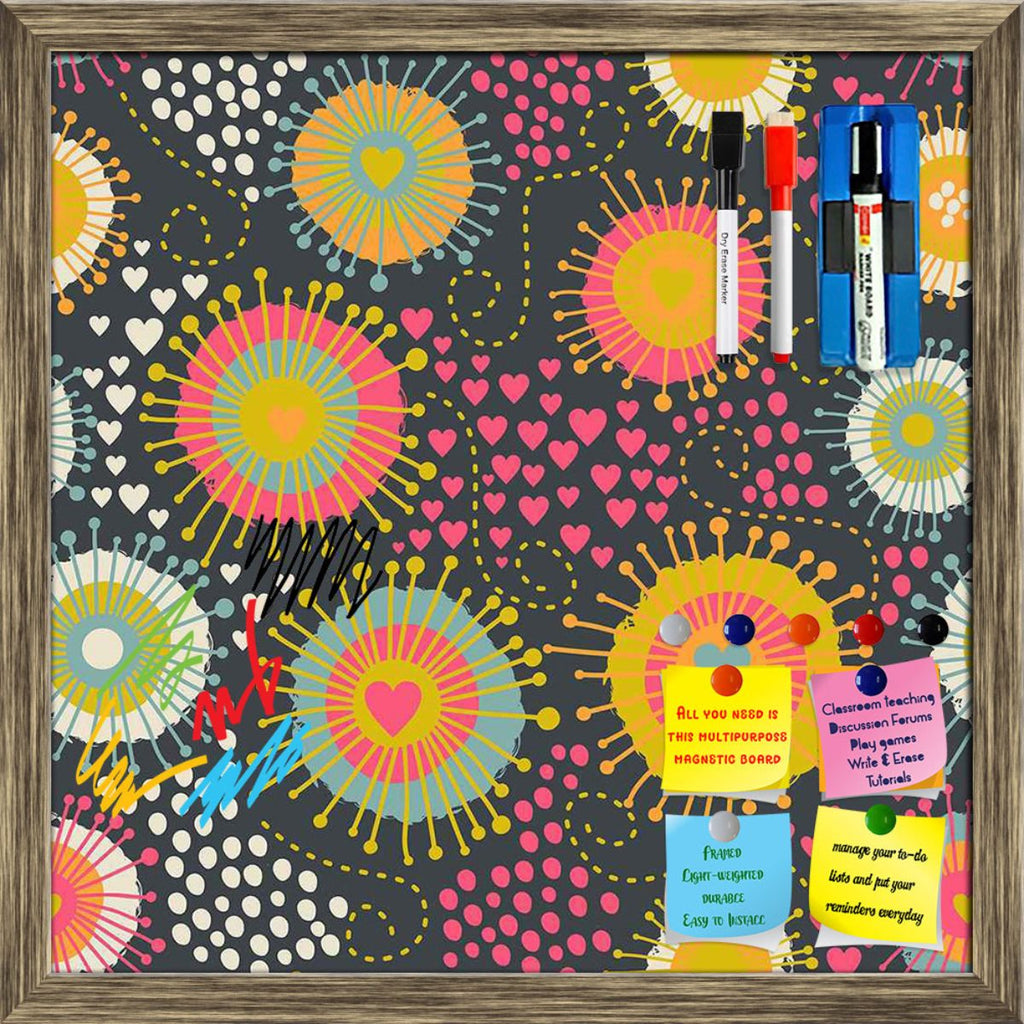 Romantic Texture Framed Magnetic Dry Erase Board | Combo with Magnet Buttons & Markers-Magnetic Boards Framed-MGB_FR-IC 5007486 IC 5007486, Abstract Expressionism, Abstracts, Ancient, Art and Paintings, Black and White, Botanical, Circle, Digital, Digital Art, Dots, Drawing, Fashion, Floral, Flowers, Graphic, Hearts, Historical, Illustrations, Love, Medieval, Nature, Patterns, Retro, Romance, Semi Abstract, Signs, Signs and Symbols, Vintage, White, romantic, texture, framed, magnetic, dry, erase, board, pri