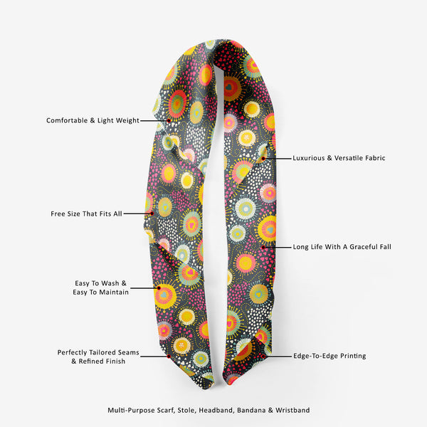Romantic Texture Printed Scarf | Neckwear Balaclava | Girls & Women | Soft Poly Fabric-Scarfs Basic-SCF_FB_BS-IC 5007486 IC 5007486, Abstract Expressionism, Abstracts, Ancient, Art and Paintings, Black and White, Botanical, Circle, Digital, Digital Art, Dots, Drawing, Fashion, Floral, Flowers, Graphic, Hearts, Historical, Illustrations, Love, Medieval, Nature, Patterns, Retro, Romance, Semi Abstract, Signs, Signs and Symbols, Vintage, White, romantic, texture, printed, scarf, neckwear, balaclava, girls, wom