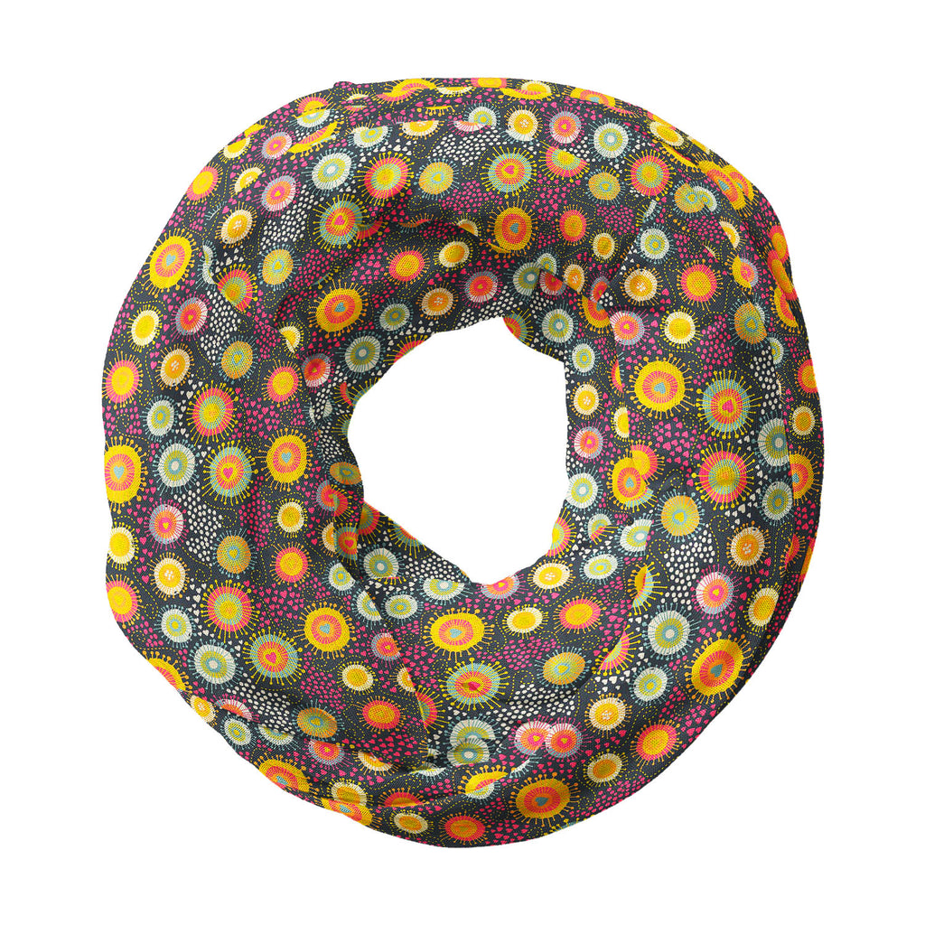 Romantic Texture Printed Wraparound Infinity Loop Scarf | Girls & Women | Soft Poly Fabric-Scarfs Infinity Loop-SCF_FB_LP-IC 5007486 IC 5007486, Abstract Expressionism, Abstracts, Ancient, Art and Paintings, Black and White, Botanical, Circle, Digital, Digital Art, Dots, Drawing, Fashion, Floral, Flowers, Graphic, Hearts, Historical, Illustrations, Love, Medieval, Nature, Patterns, Retro, Romance, Semi Abstract, Signs, Signs and Symbols, Vintage, White, romantic, texture, printed, wraparound, infinity, loop