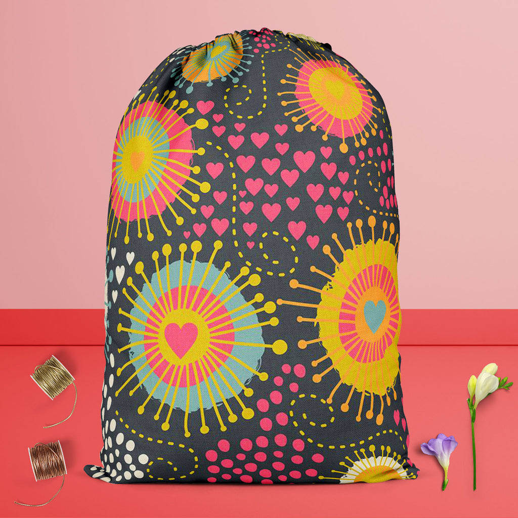 Romantic Texture Reusable Sack Bag | Bag for Gym, Storage, Vegetable & Travel-Drawstring Sack Bags-SCK_FB_DS-IC 5007486 IC 5007486, Abstract Expressionism, Abstracts, Ancient, Art and Paintings, Black and White, Botanical, Circle, Digital, Digital Art, Dots, Drawing, Fashion, Floral, Flowers, Graphic, Hearts, Historical, Illustrations, Love, Medieval, Nature, Patterns, Retro, Romance, Semi Abstract, Signs, Signs and Symbols, Vintage, White, romantic, texture, reusable, sack, bag, for, gym, storage, vegetabl
