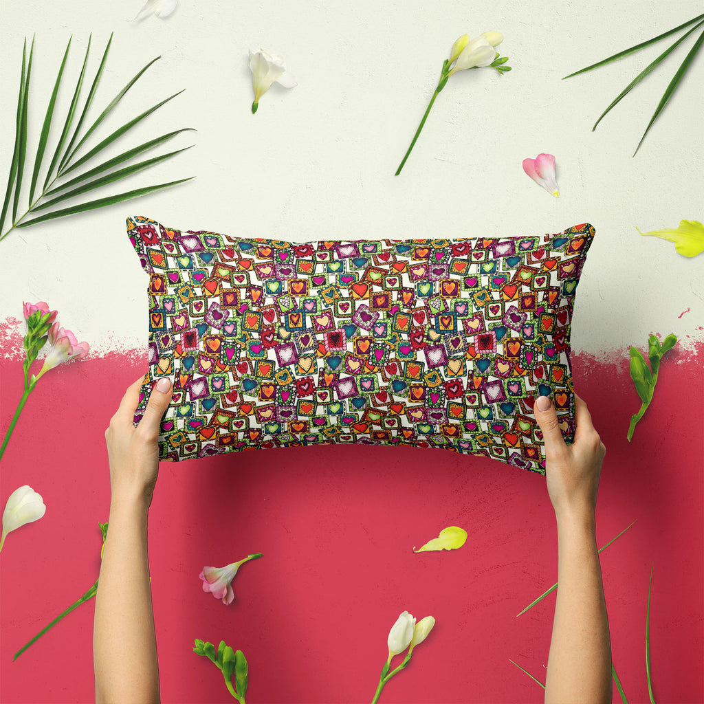 Doodle Hearts D2 Pillow Cover Case-Pillow Cases-PIL_CV-IC 5007487 IC 5007487, Abstract Expressionism, Abstracts, Ancient, Art and Paintings, Birthday, Botanical, Culture, Digital, Digital Art, Drawing, Ethnic, Fashion, Floral, Flowers, Graphic, Hearts, Historical, Illustrations, Indian, Love, Medieval, Nature, Patterns, Retro, Romance, Semi Abstract, Signs, Signs and Symbols, Traditional, Tribal, Vintage, Wedding, World Culture, doodle, d2, pillow, cover, case, abstract, anniversary, art, artwork, backgroun