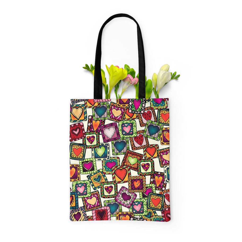 Doodle Hearts D2 Tote Bag Shoulder Purse | Multipurpose-Tote Bags Basic-TOT_FB_BS-IC 5007487 IC 5007487, Abstract Expressionism, Abstracts, Ancient, Art and Paintings, Birthday, Botanical, Culture, Digital, Digital Art, Drawing, Ethnic, Fashion, Floral, Flowers, Graphic, Hearts, Historical, Illustrations, Indian, Love, Medieval, Nature, Patterns, Retro, Romance, Semi Abstract, Signs, Signs and Symbols, Traditional, Tribal, Vintage, Wedding, World Culture, doodle, d2, tote, bag, shoulder, purse, multipurpose