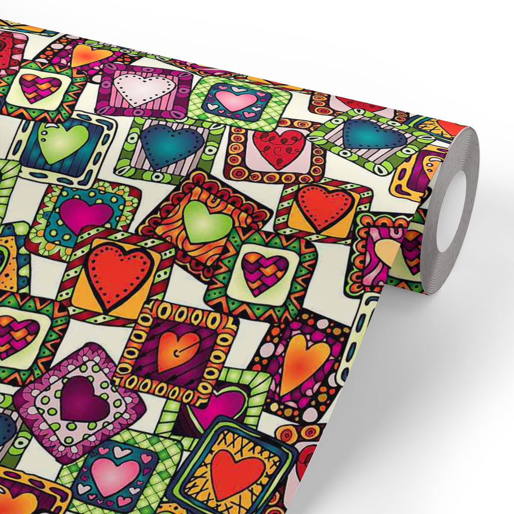 ArtzFolio Doodle Hearts D2 Wallpaper Roll | Easy to Install-Wallpapers Peel & Stick-AZHOM25747252WAL_L-Image Code 5007487 Vishnu Image Folio Pvt Ltd, IC 5007487, ArtzFolio, Wallpapers Peel & Stick, Love, Kids, Digital Art, doodle, hearts, d2, wallpaper, roll, easy, to, install, abstract, vinyl, self, adhesive, brick, for, walls, living, room, drawing, large, size, children, sticker, bedroom, pitaara, box, bathroom, textured, big, office, reception, amazonbasics, decorative, home, waterproof, designer, small