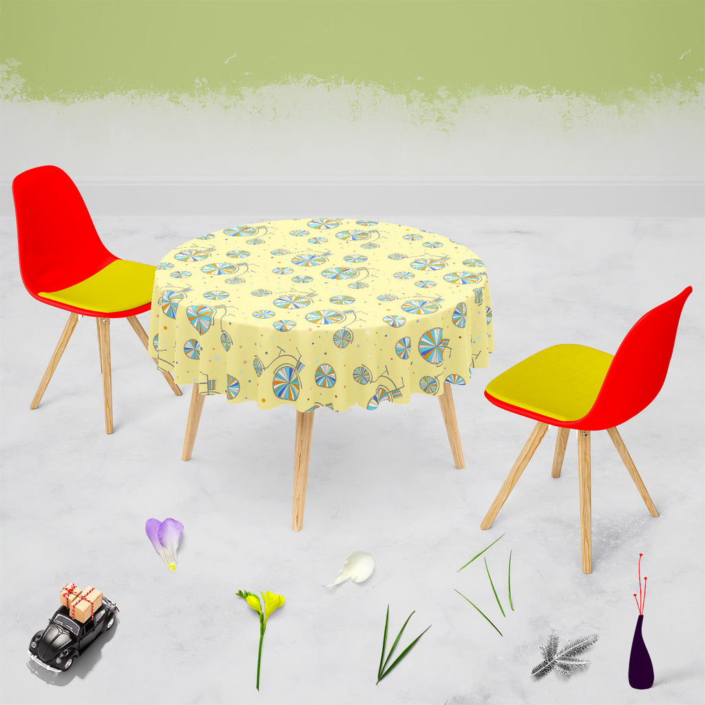 Vintage Bicycle Table Cloth Cover-Table Covers-CVR_TB_RD-IC 5007488 IC 5007488, Abstract Expressionism, Abstracts, Ancient, Animated Cartoons, Art and Paintings, Automobiles, Bikes, Caricature, Cartoons, Digital, Digital Art, Drawing, Graphic, Hand Drawn, Historical, Icons, Illustrations, Medieval, Patterns, Retro, Semi Abstract, Signs, Signs and Symbols, Sports, Symbols, Transportation, Travel, Urban, Vehicles, Vintage, bicycle, table, cloth, cover, abstract, activity, art, background, bike, blue, cartoon,