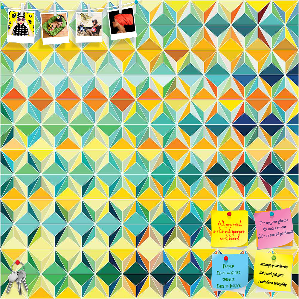 ArtzFolio Funky Triangle Printed Bulletin Board Notice Pin Board Soft Board | Frameless-Bulletin Boards Frameless-AZSAO25977886BLB_FL_L-Image Code 5007489 Vishnu Image Folio Pvt Ltd, IC 5007489, ArtzFolio, Bulletin Boards Frameless, Abstract, Digital Art, funky, triangle, printed, bulletin, board, notice, pin, soft, frameless, vector, pattern, design, colorful, triagular, composition, pin up board, push pin board, extra large cork board, big pin board, notice board, small bulletin board, cork board, wall no