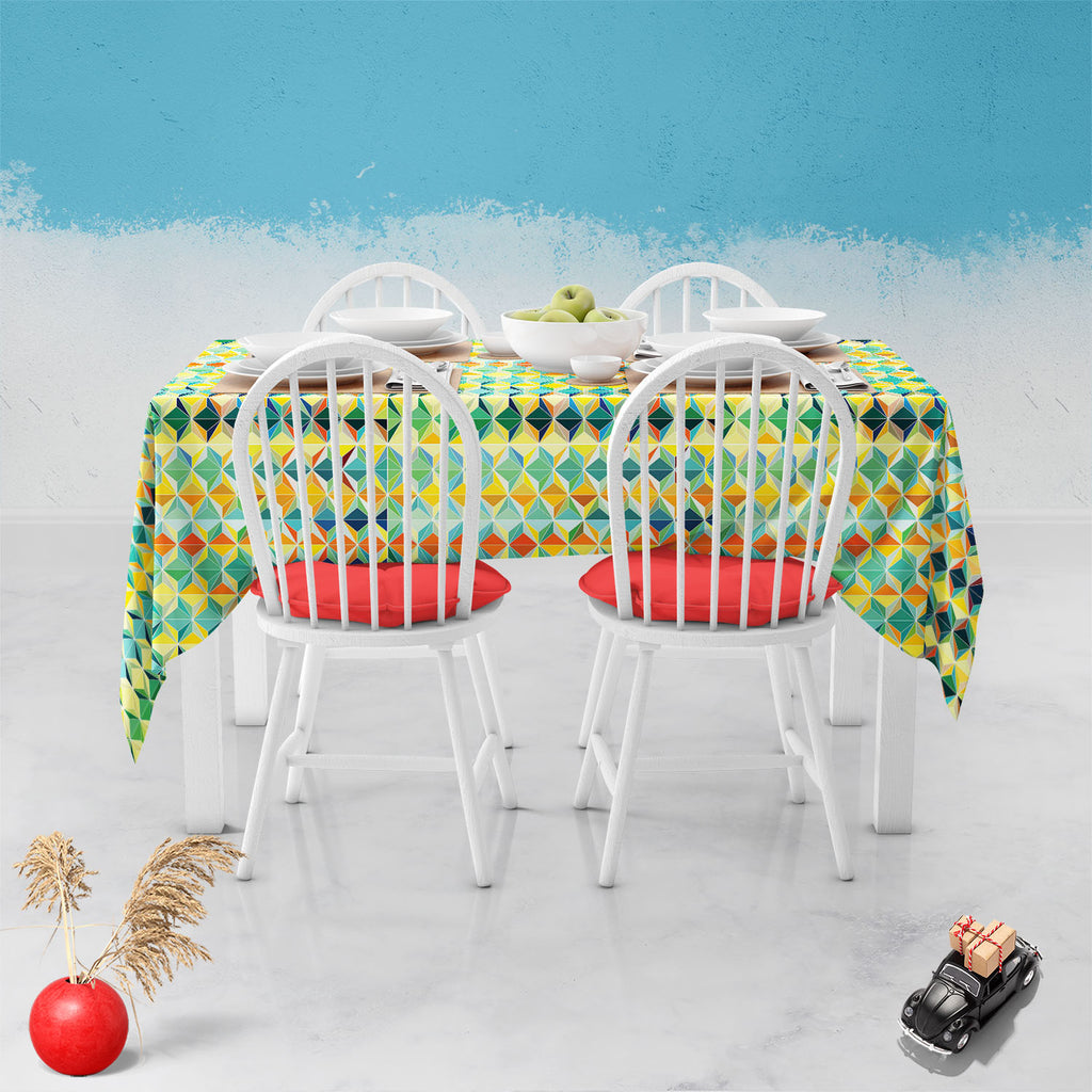 Funky Triangle Table Cloth Cover-Table Covers-CVR_TB_NR-IC 5007489 IC 5007489, Abstract Expressionism, Abstracts, Arrows, Art and Paintings, Black, Black and White, Business, Circle, Damask, Decorative, Diamond, Digital, Digital Art, Drawing, Fantasy, Fashion, Futurism, Geometric, Geometric Abstraction, Graphic, Grid Art, Herringbone, Hexagon, Illustrations, Modern Art, Patterns, Semi Abstract, Signs, Signs and Symbols, funky, triangle, table, cloth, cover, abstract, abstraction, angle, angular, arrow, art,