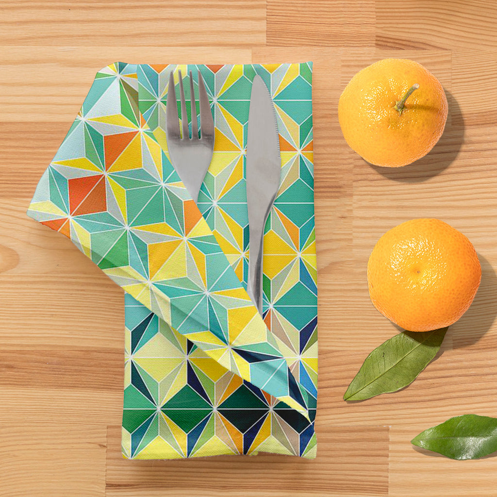 Funky Triangle Table Napkin-Table Napkins-NAP_TB-IC 5007489 IC 5007489, Abstract Expressionism, Abstracts, Arrows, Art and Paintings, Black, Black and White, Business, Circle, Damask, Decorative, Diamond, Digital, Digital Art, Drawing, Fantasy, Fashion, Futurism, Geometric, Geometric Abstraction, Graphic, Grid Art, Herringbone, Hexagon, Illustrations, Modern Art, Patterns, Semi Abstract, Signs, Signs and Symbols, funky, triangle, table, napkin, abstract, abstraction, angle, angular, arrow, art, artistic, ar